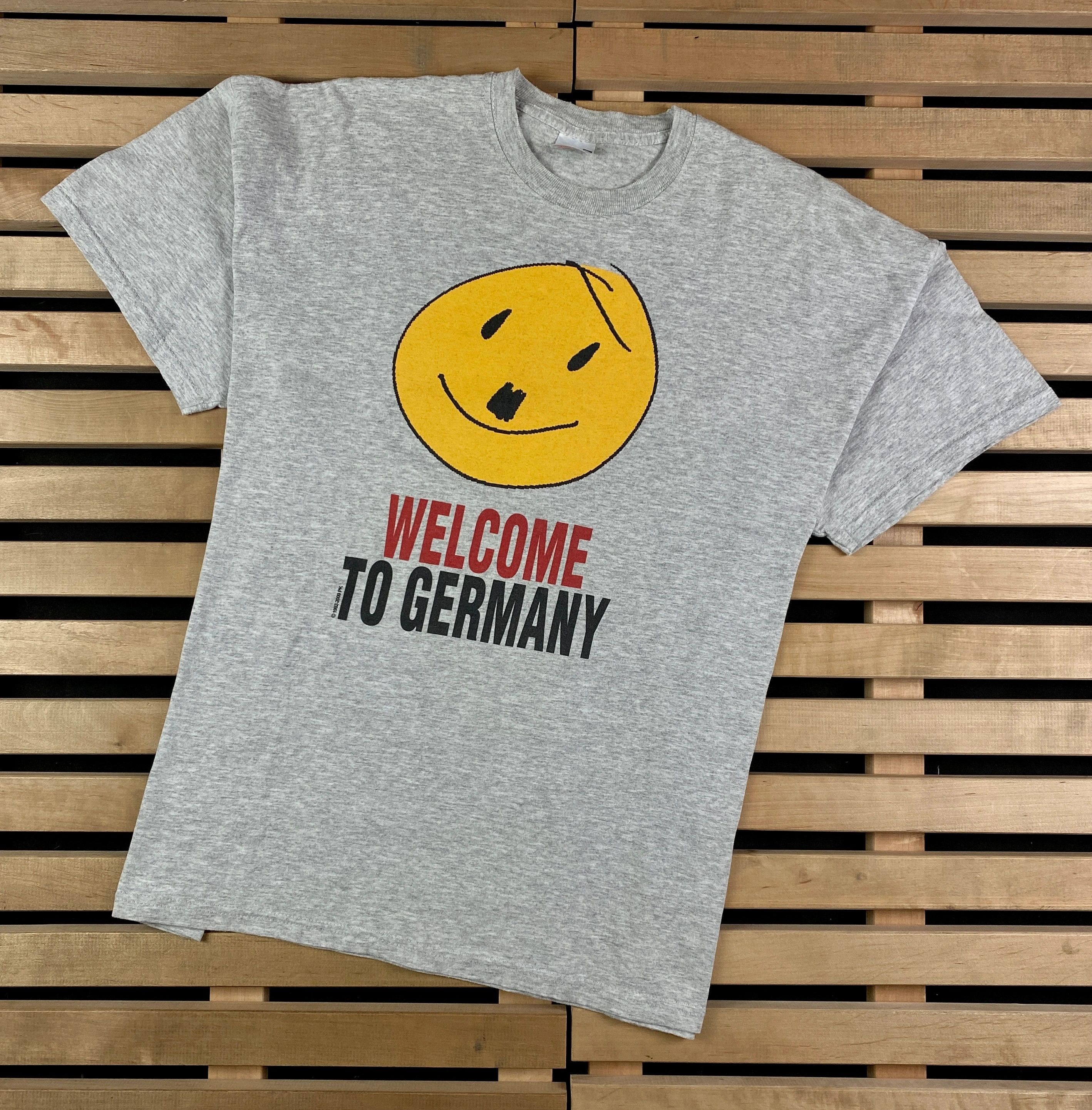 Mens Welcome To Germany 1992 - 2009 T-Shirt Size XL