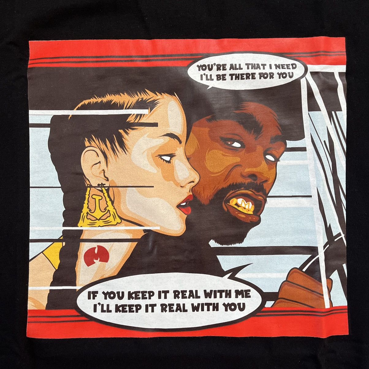 Wu-Tang Clan Wu-Tang Shirt Size Large Method Man All I Need WuTang Size US L / EU 52-54 / 3 - 3 Thumbnail