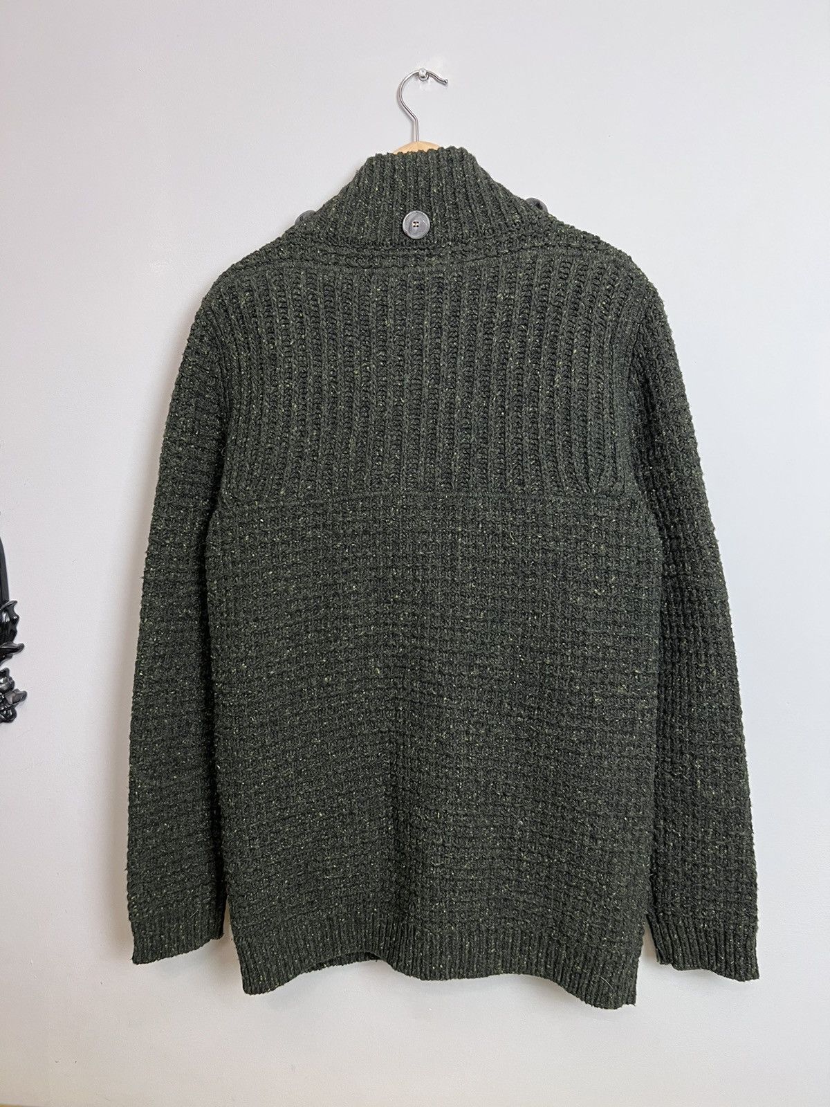 Bark Vintage Bark Italian Designer Duffle Knit Wool Jacket Large Size US S / EU 44-46 / 1 - 2 Thumbnail