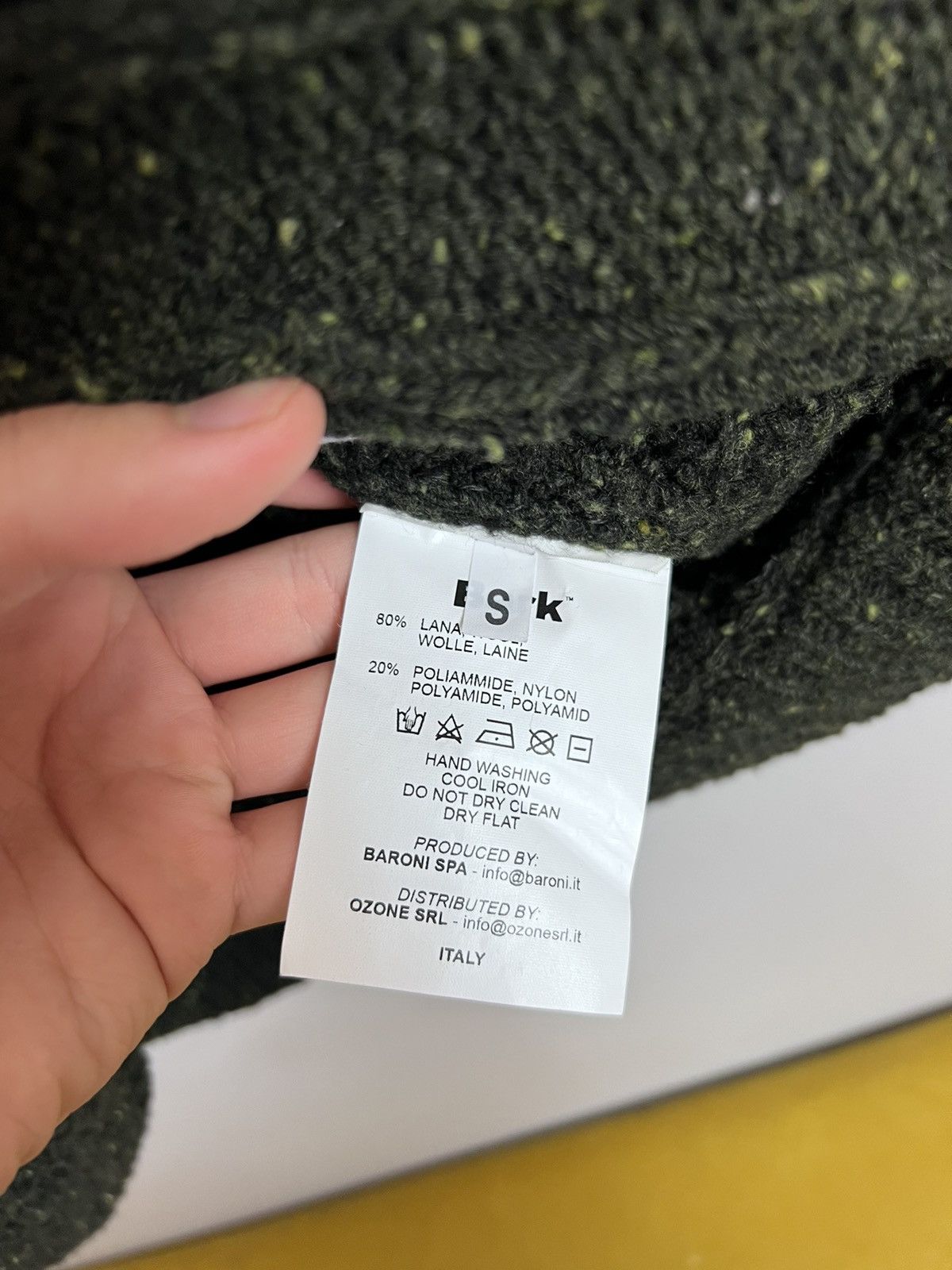 Bark Vintage Bark Italian Designer Duffle Knit Wool Jacket Large Size US S / EU 44-46 / 1 - 6 Thumbnail