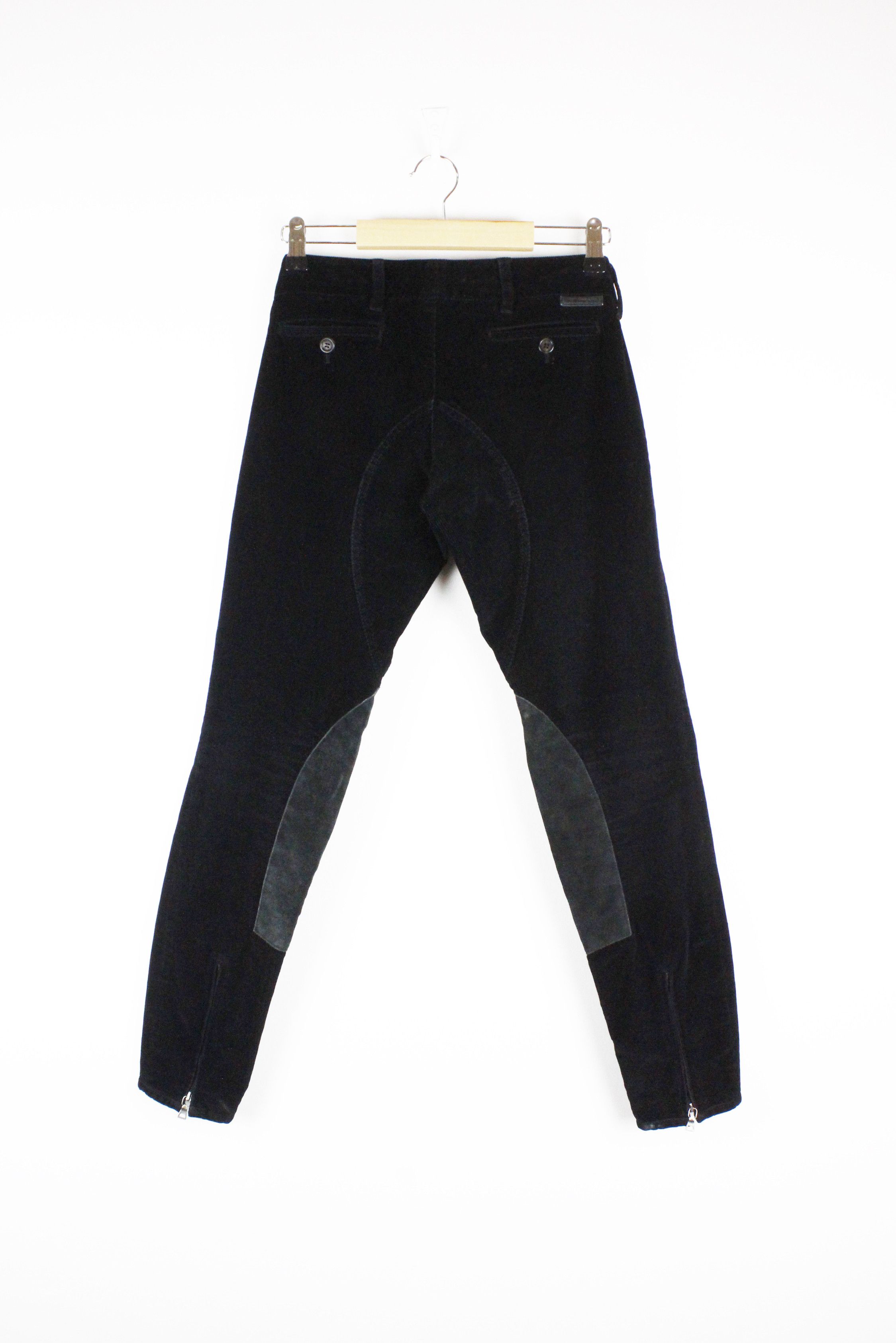 Prada Prada Logo Corduroy Velvet Leather Applique Track Pants Size 27" / US 4 / IT 40 - 5 Thumbnail