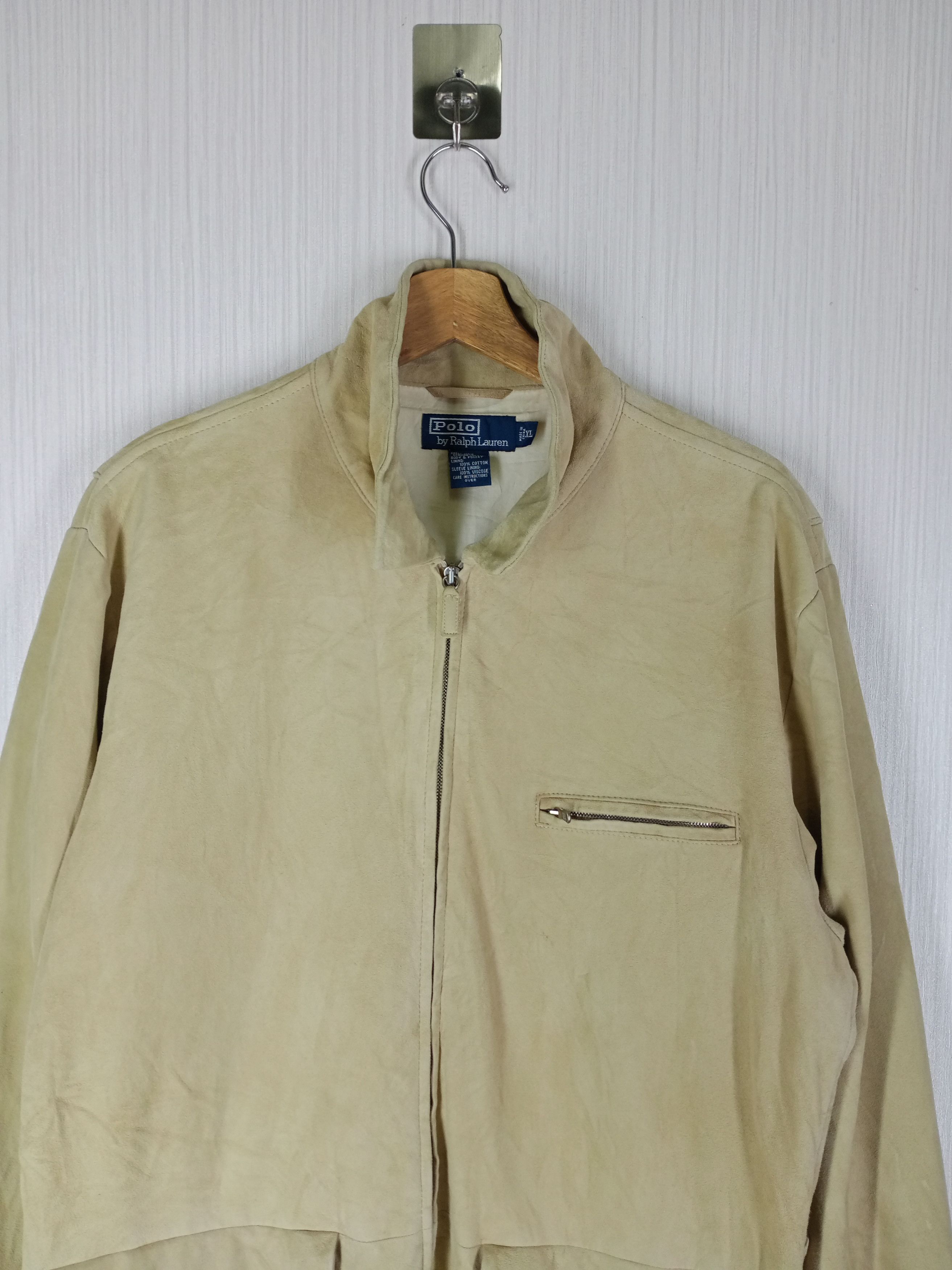Polo Ralph Lauren Rare Vintage Polo Ralph Lauren Suede Jacket Size US XL / EU 56 / 4 - 3 Thumbnail