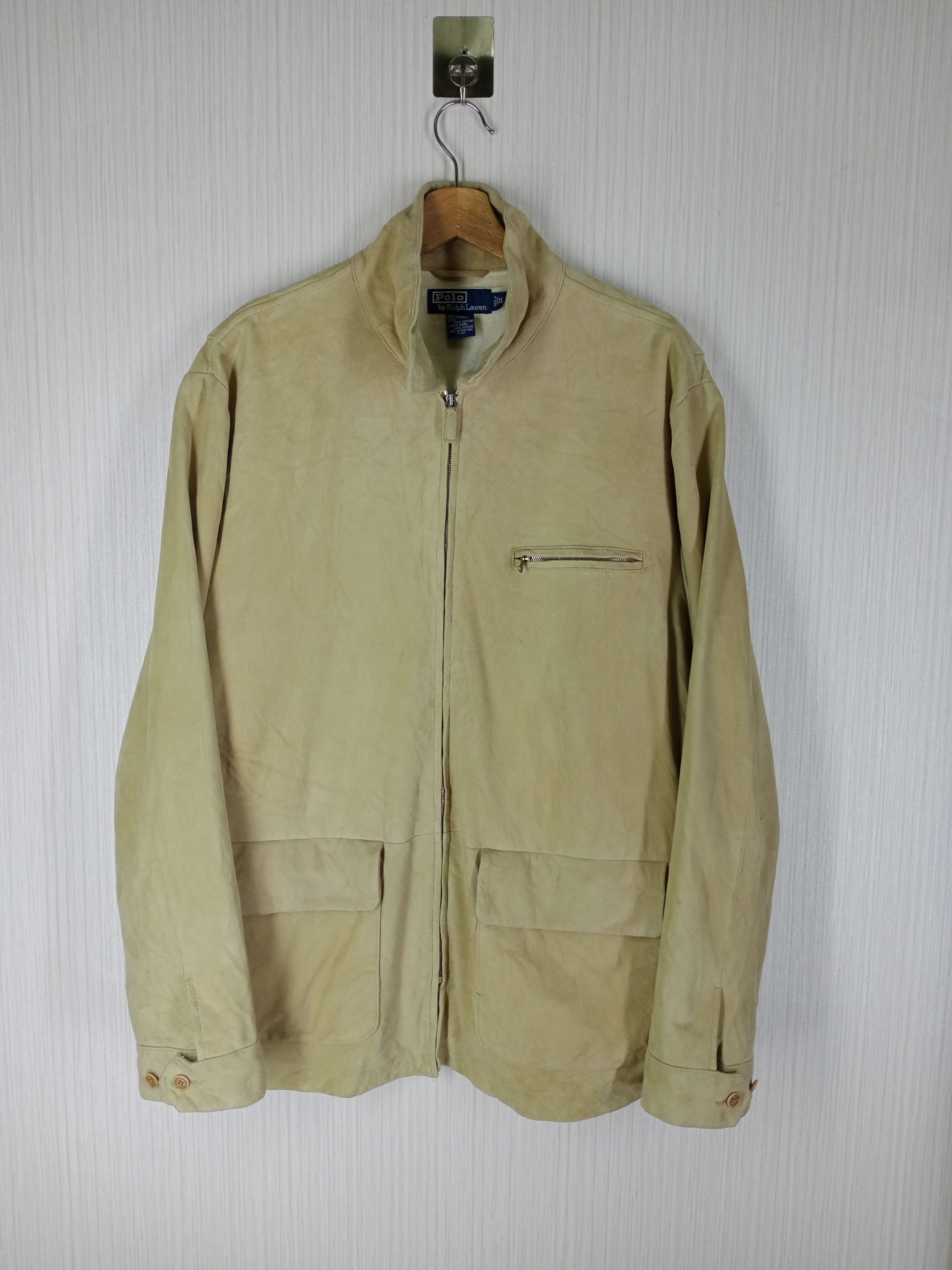 Polo Ralph Lauren Rare Vintage Polo Ralph Lauren Suede Jacket Size US XL / EU 56 / 4 - 2 Thumbnail