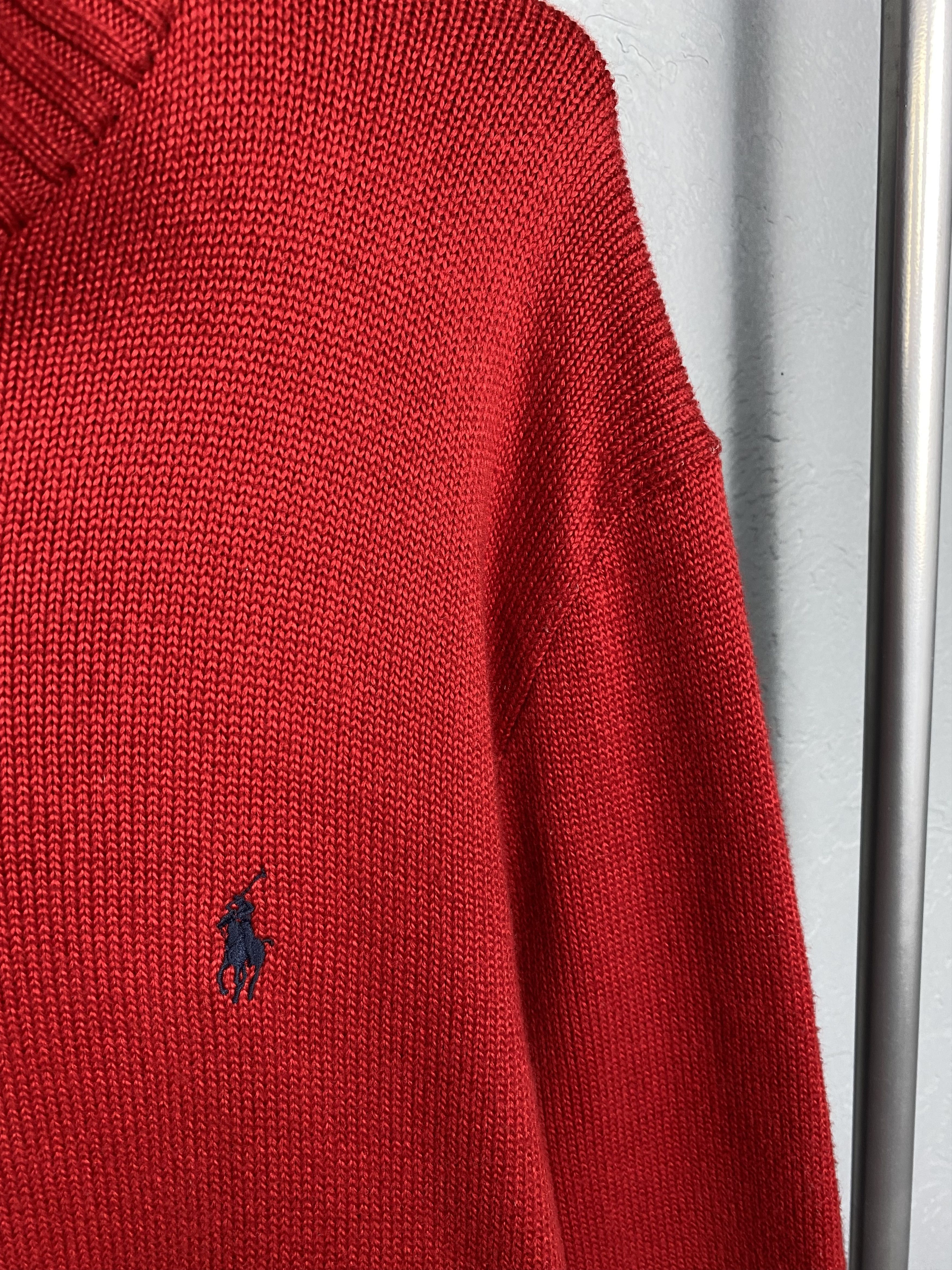 Polo Ralph Lauren Polo Ralph Lauren Vintage Mens 1\4 Quarter Zip Sweater Size US XL / EU 56 / 4 - 3 Thumbnail