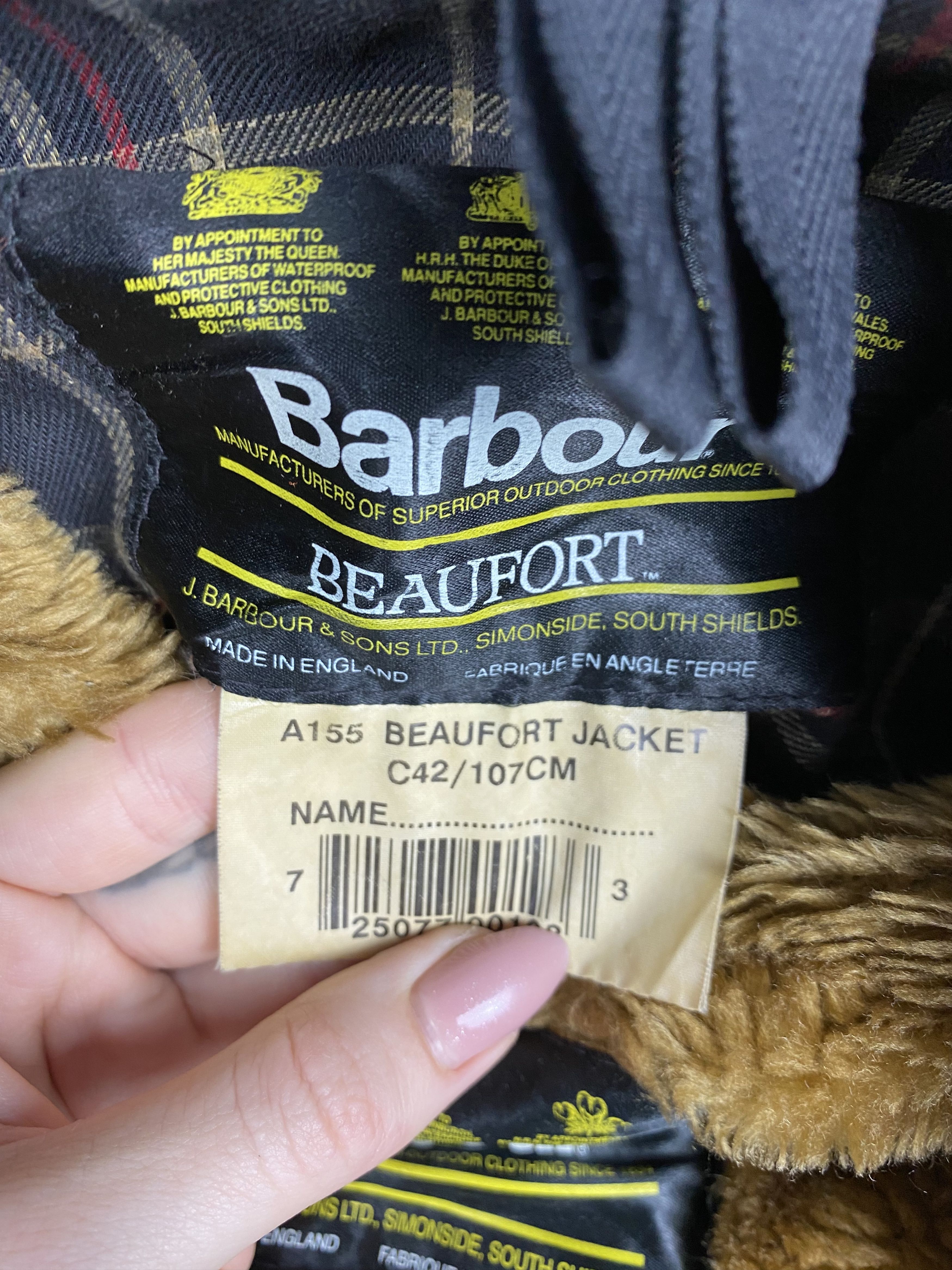 Barbour Vintage Barbour Mens Beaufort Waxed Jacket with Lining Vest Size US XL / EU 56 / 4 - 9 Thumbnail