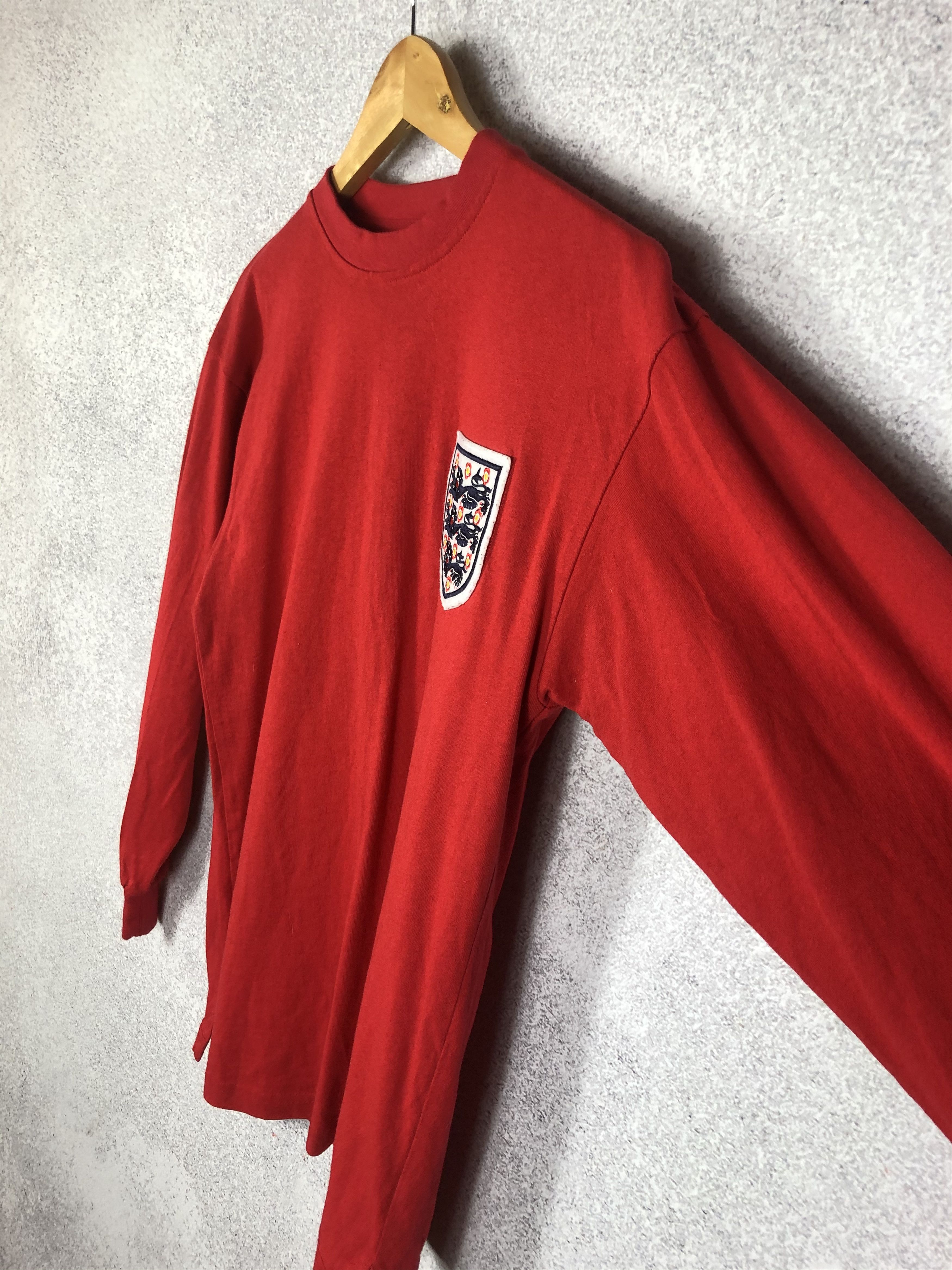 Vintage England Football Retro 1966 Away Shirt Jersey Score Draw Size US S / EU 44-46 / 1 - 7 Thumbnail
