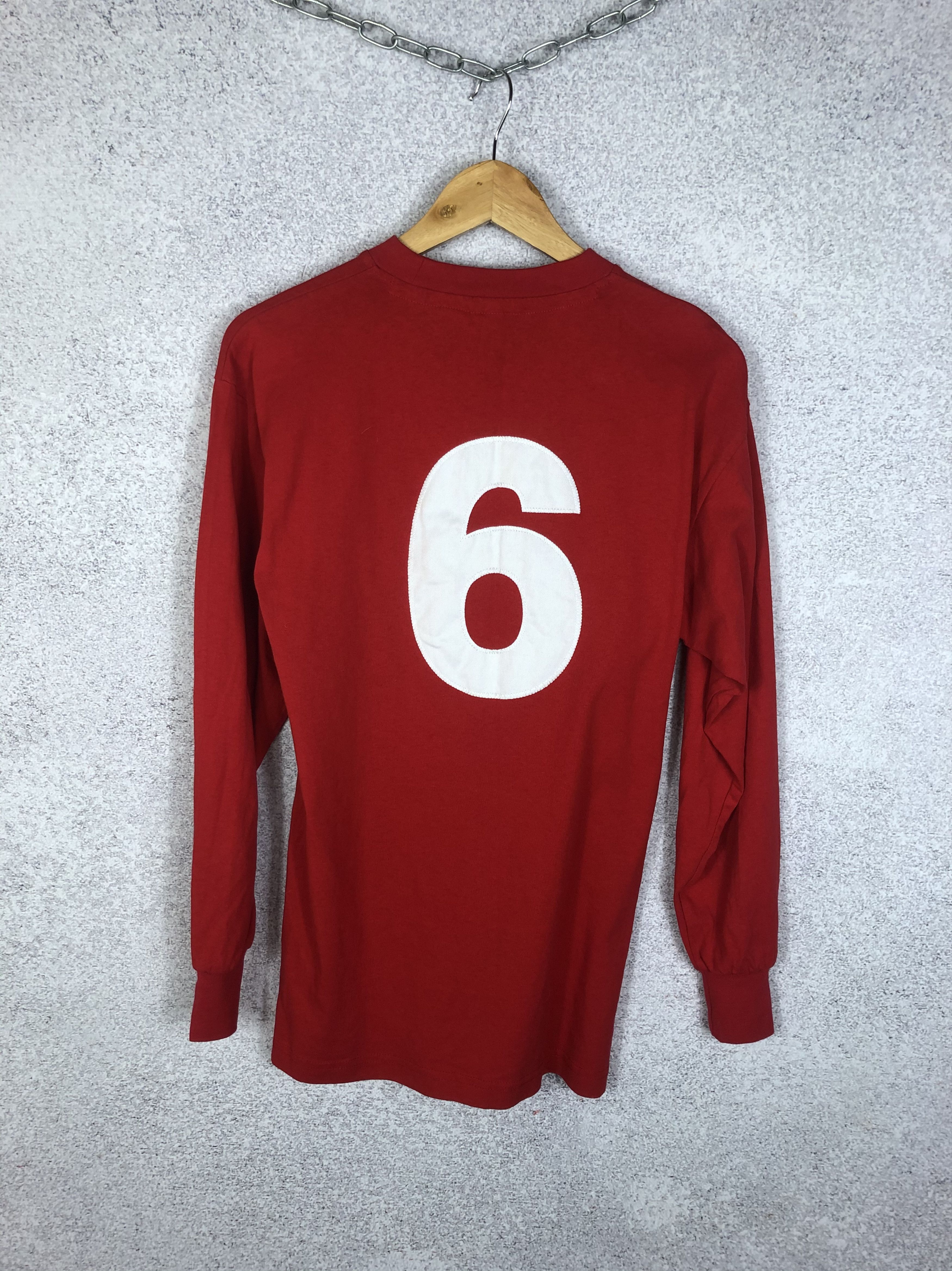Vintage England Football Retro 1966 Away Shirt Jersey Score Draw Size US S / EU 44-46 / 1 - 3 Thumbnail