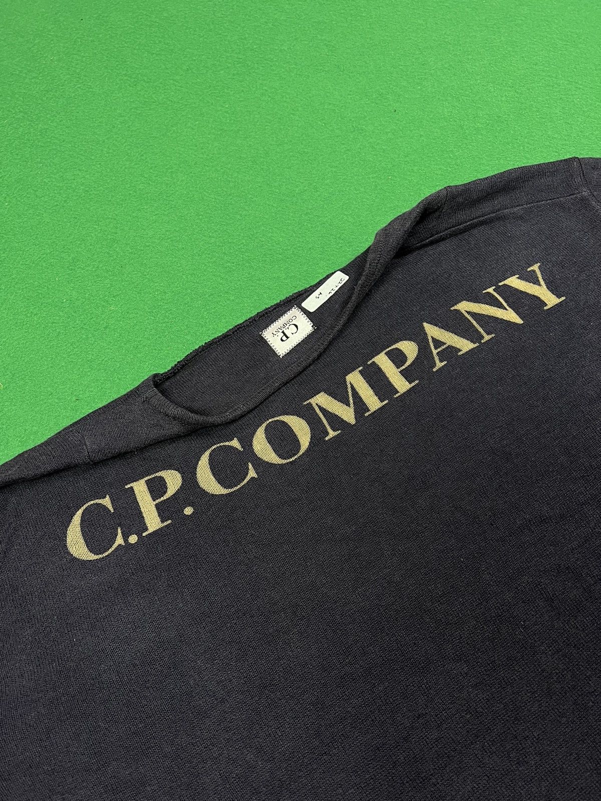 Vintage C.P COMPANY Big Logo Japan Designer Long Sleeve
