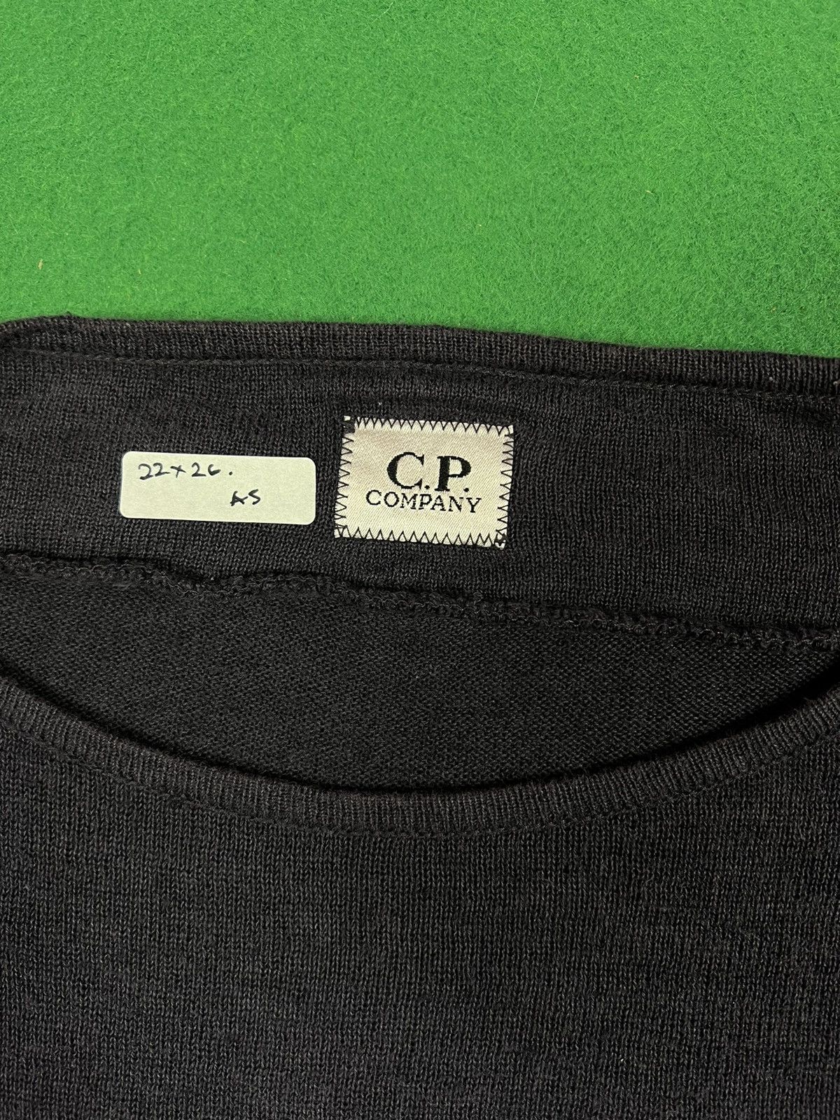 Vintage C.P COMPANY Big Logo Japan Designer Long Sleeve