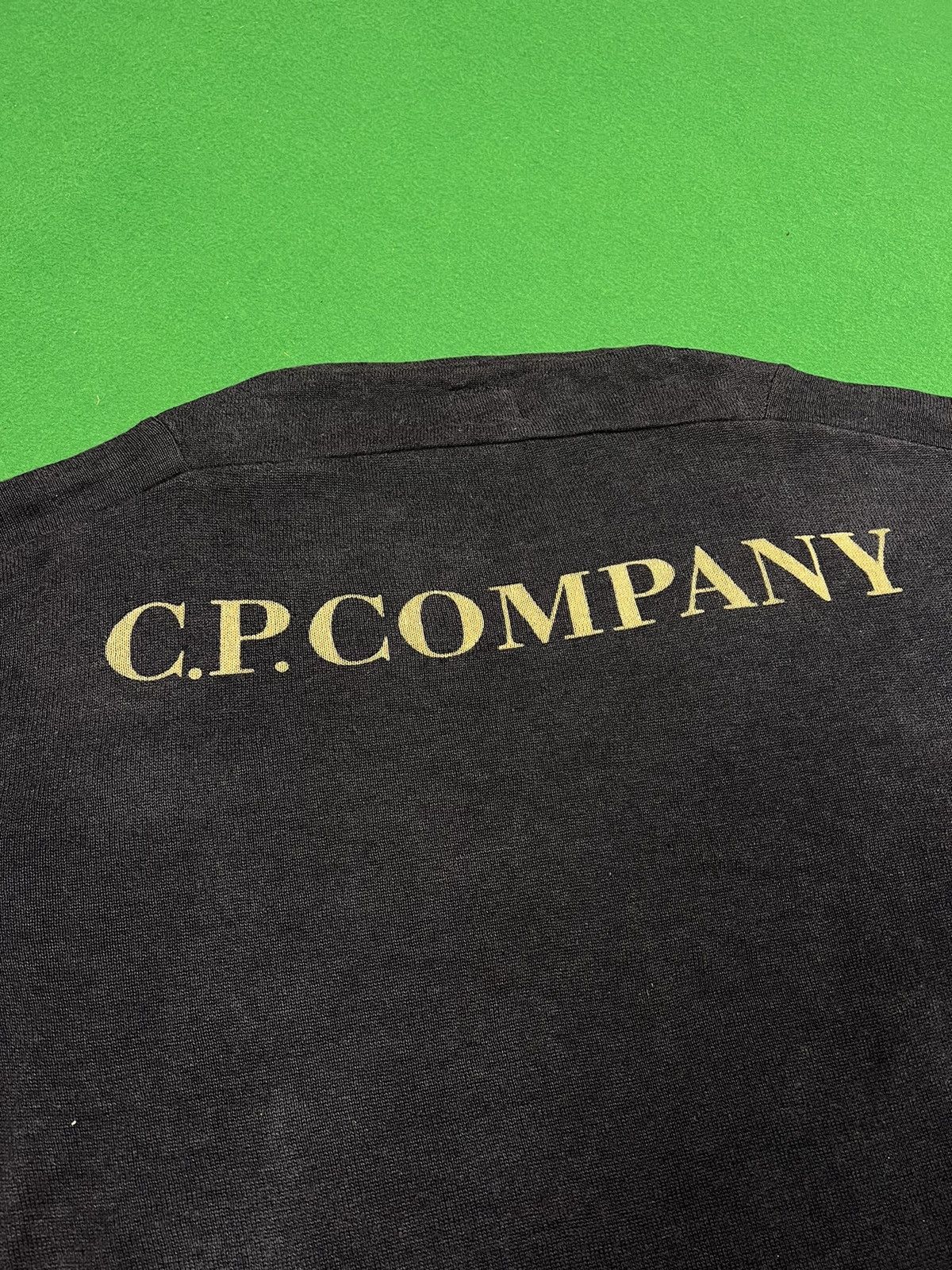 Vintage C.P COMPANY Big Logo Japan Designer Long Sleeve