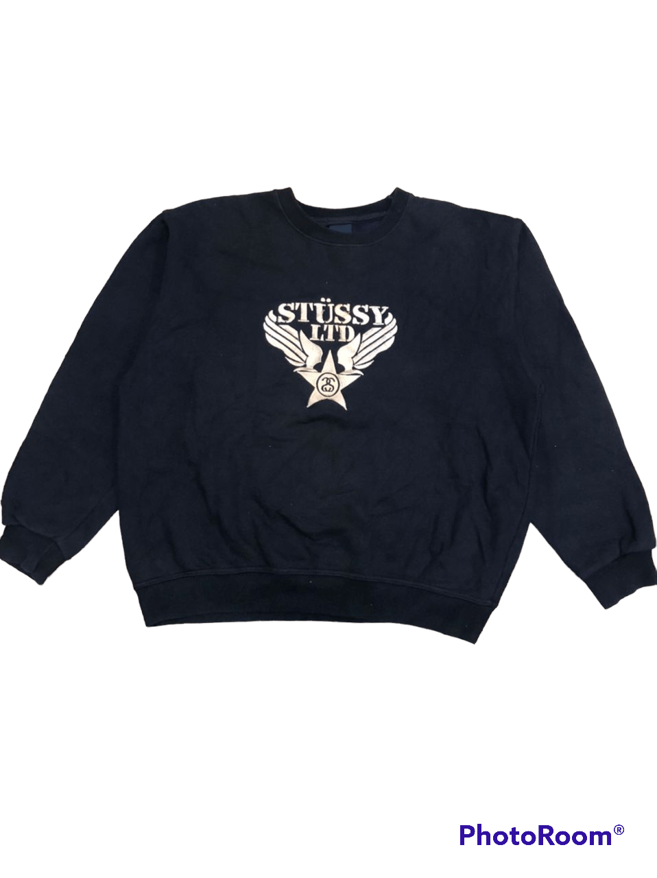 Vintage Stussy Ltd Embroidery Sweatshirt