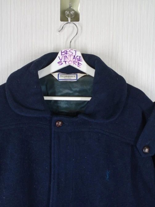 Yves Saint Laurent RARE VINTAGE YSL YVES SAINT LAURENT CASHMERE & WOOL Size US XL / EU 56 / 4 - 2 Thumbnail