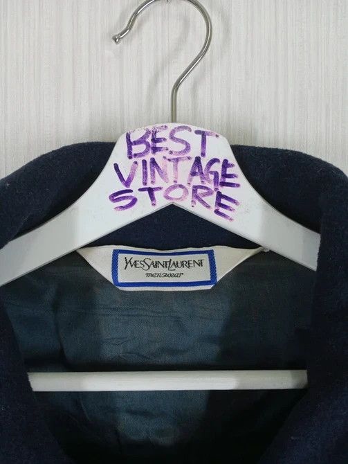 Yves Saint Laurent RARE VINTAGE YSL YVES SAINT LAURENT CASHMERE & WOOL Size US XL / EU 56 / 4 - 8 Thumbnail