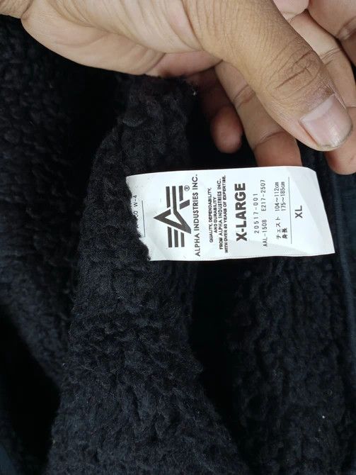 Alpha Industries × Lee Collaboration Alpha Industries Lee Storm Rider Bomber Jacket Size US XL / EU 56 / 4 - 6 Thumbnail