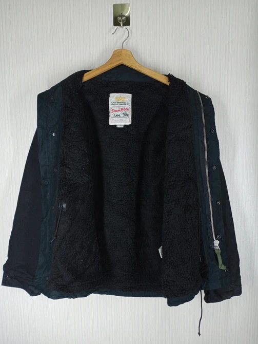 Alpha Industries × Lee Collaboration Alpha Industries Lee Storm Rider Bomber Jacket Size US XL / EU 56 / 4 - 8 Thumbnail