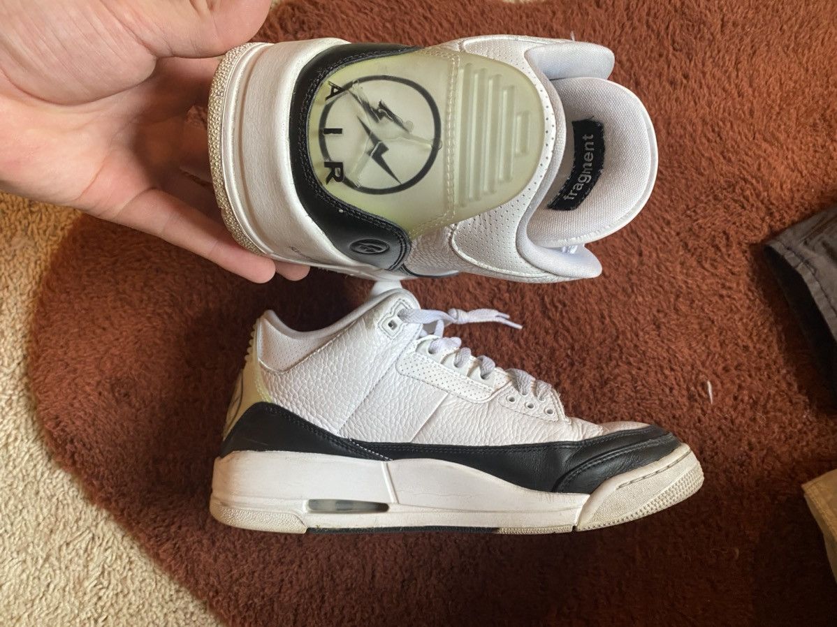 Fragment Design × Jordan Brand jordan 3 fragments Size US 9.5 / EU 42-43 - 1 Thumbnail