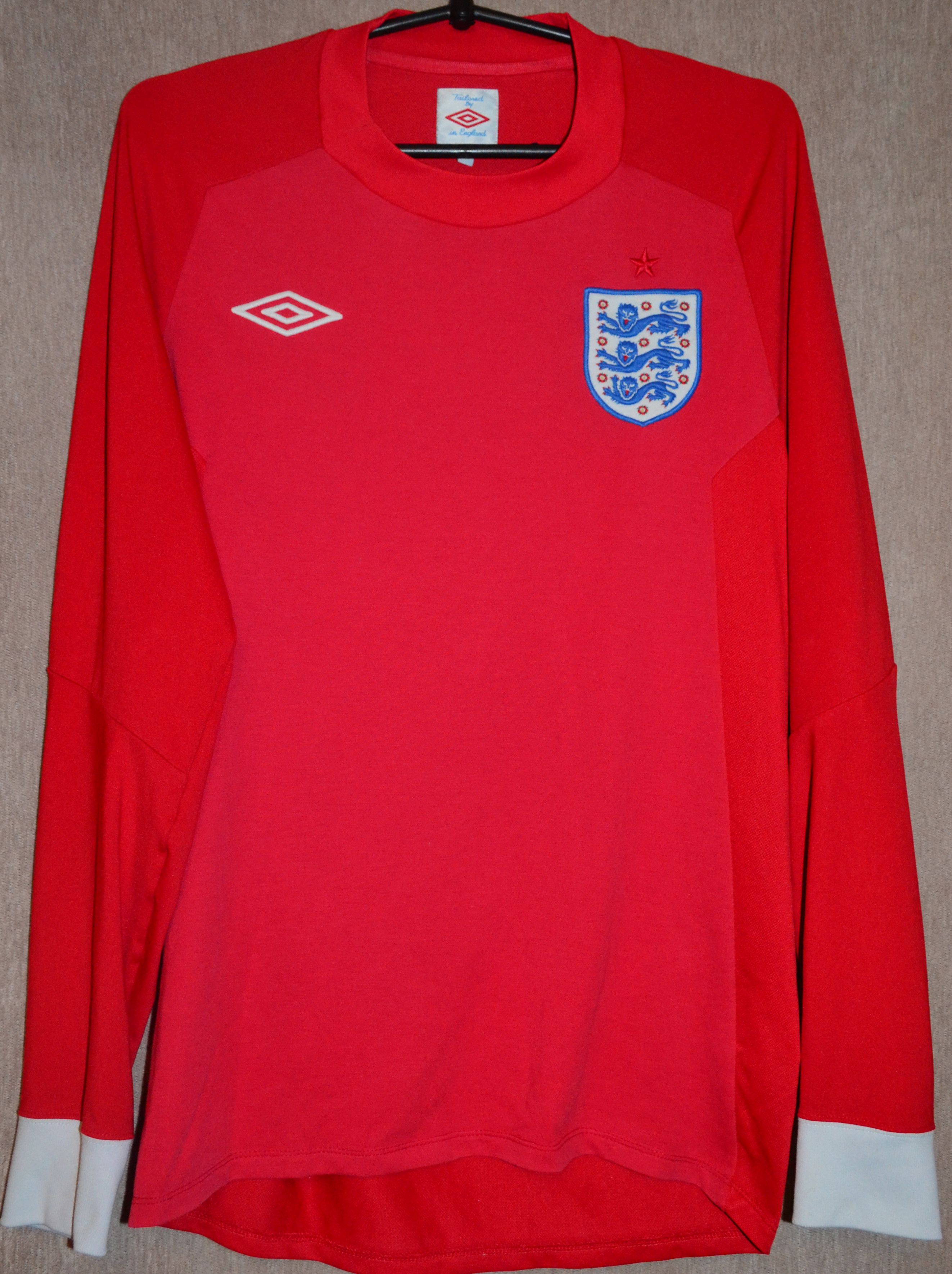 Umbro England National Team 2010 2011 2012 Home Shirt Umbro Jersey Size US S / EU 44-46 / 1 - 1 Thumbnail