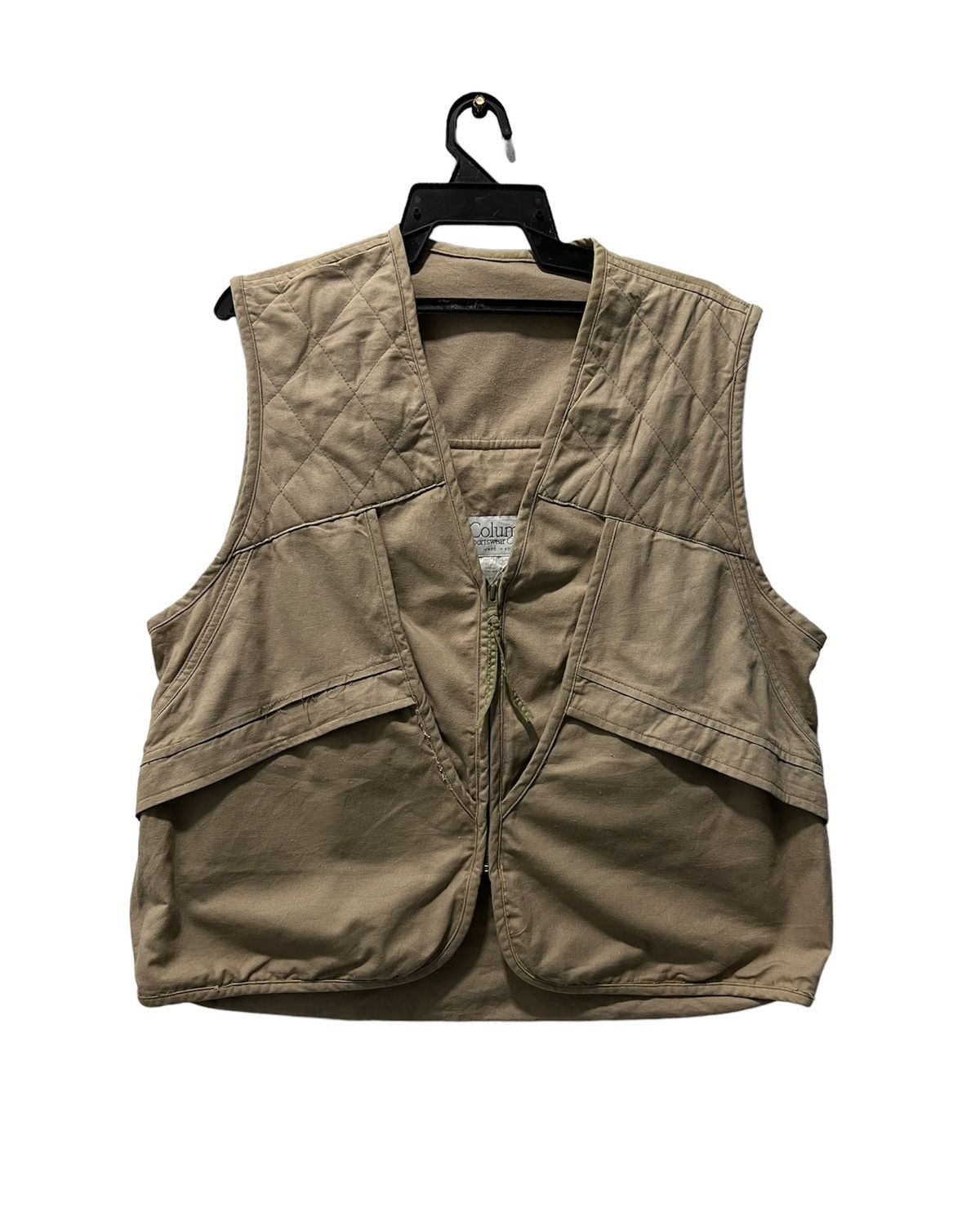 image of Columbia Sportswear Company Jacket Vest in Beige, Men's (Size Medium)