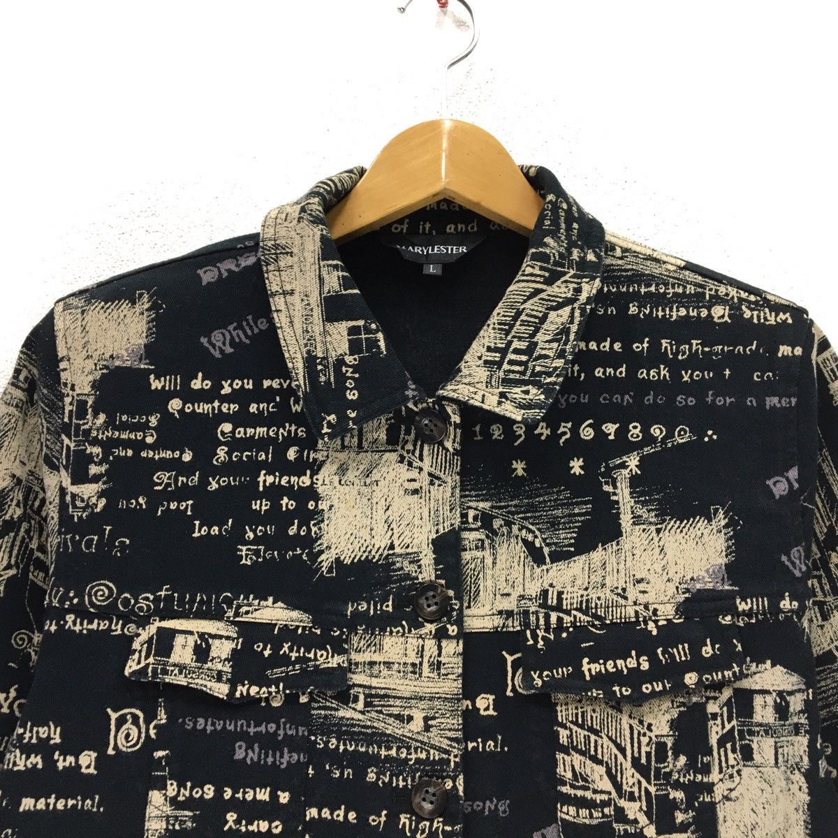 Other Mary Lester Nice Design Denime Style Jacket Size XS / US 0-2 / IT 36-38 - 4 Thumbnail