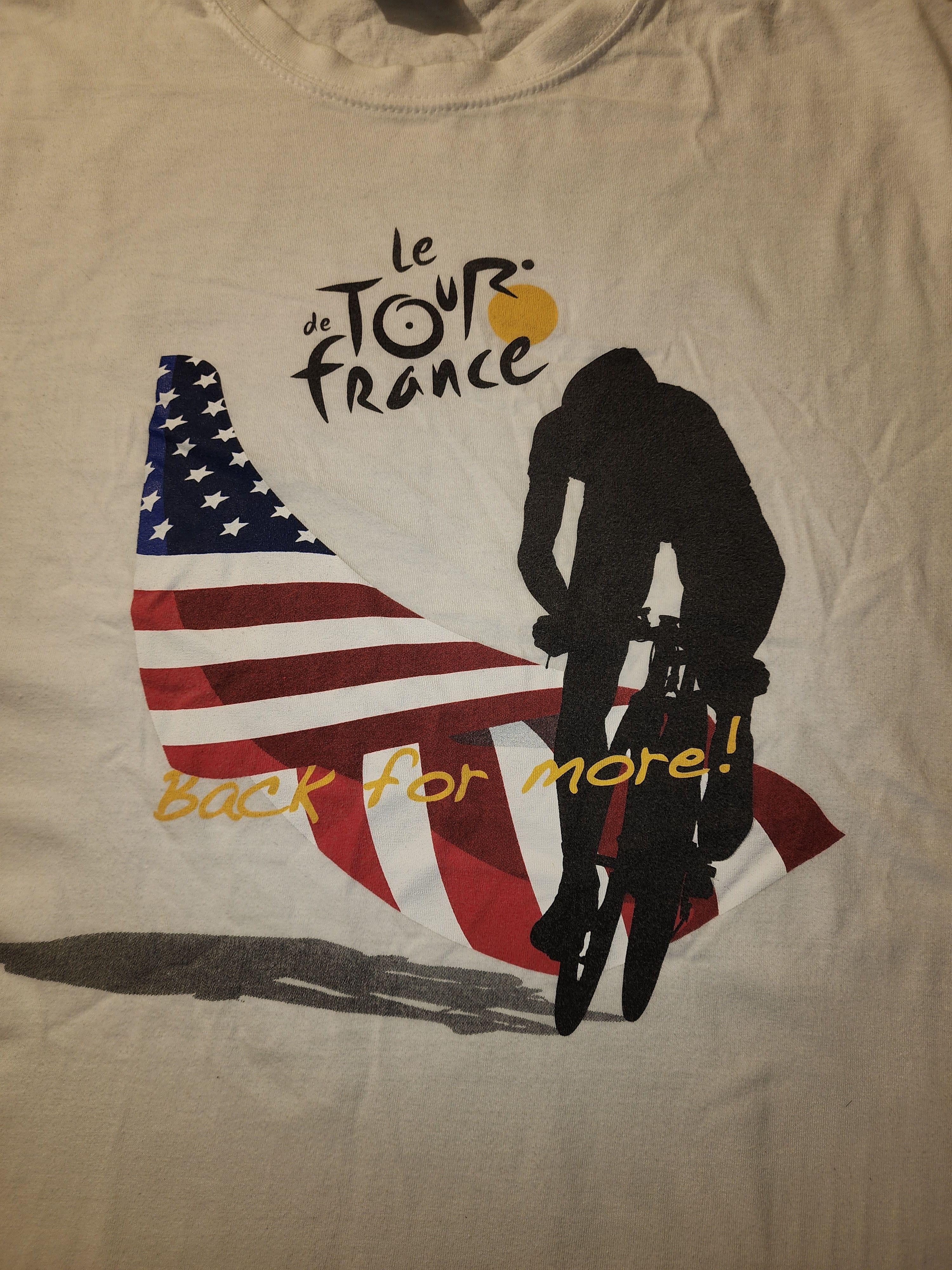 90s Nike Tour De France T-Shirt White Medium – Clout Closet
