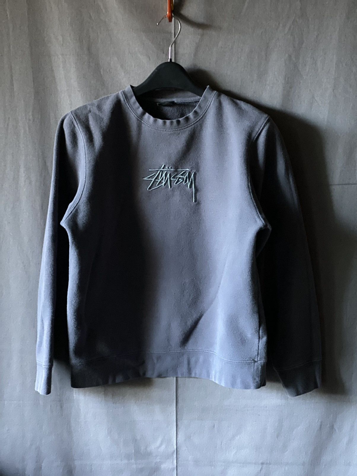 Stussy Stussy Care Label Sweater Black- SIZE XL | Grailed