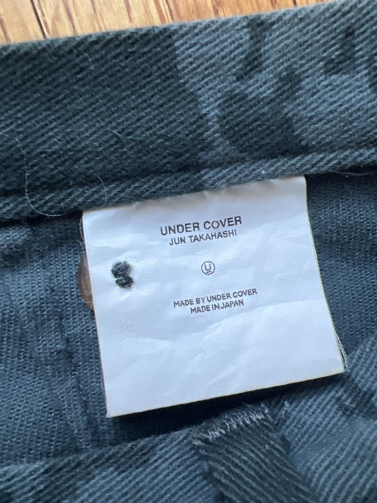 Undercover Undercover AW01 D.A.V.F. Skull Camo Skull Print Jeans Size US 26 / EU 42 - 4 Thumbnail