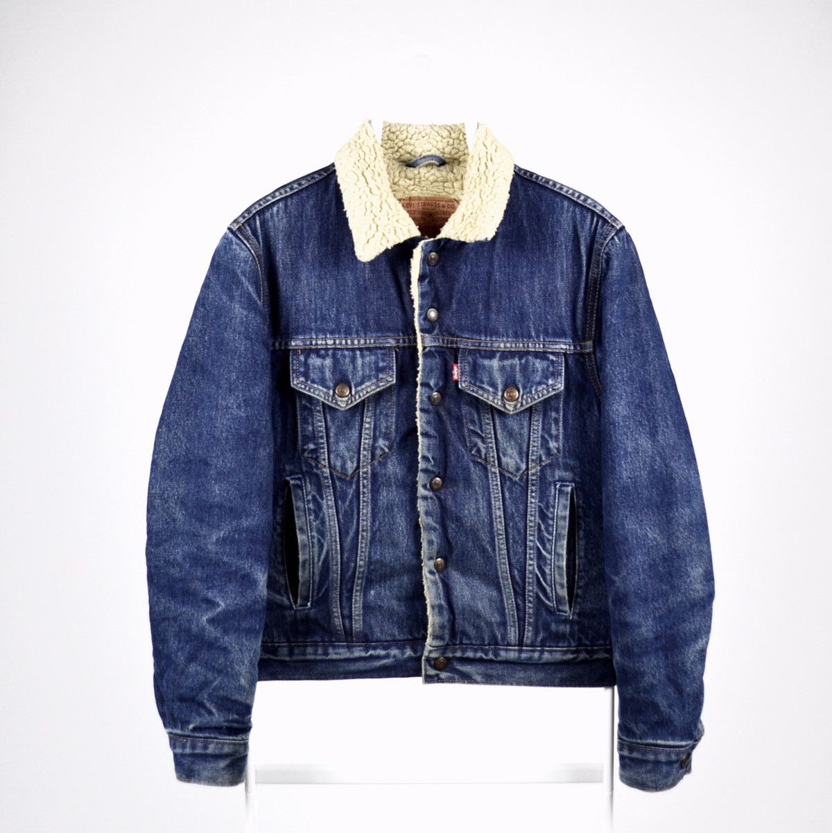 Vintage Levi’s Sherpa Fleece Lined Denim Jacket