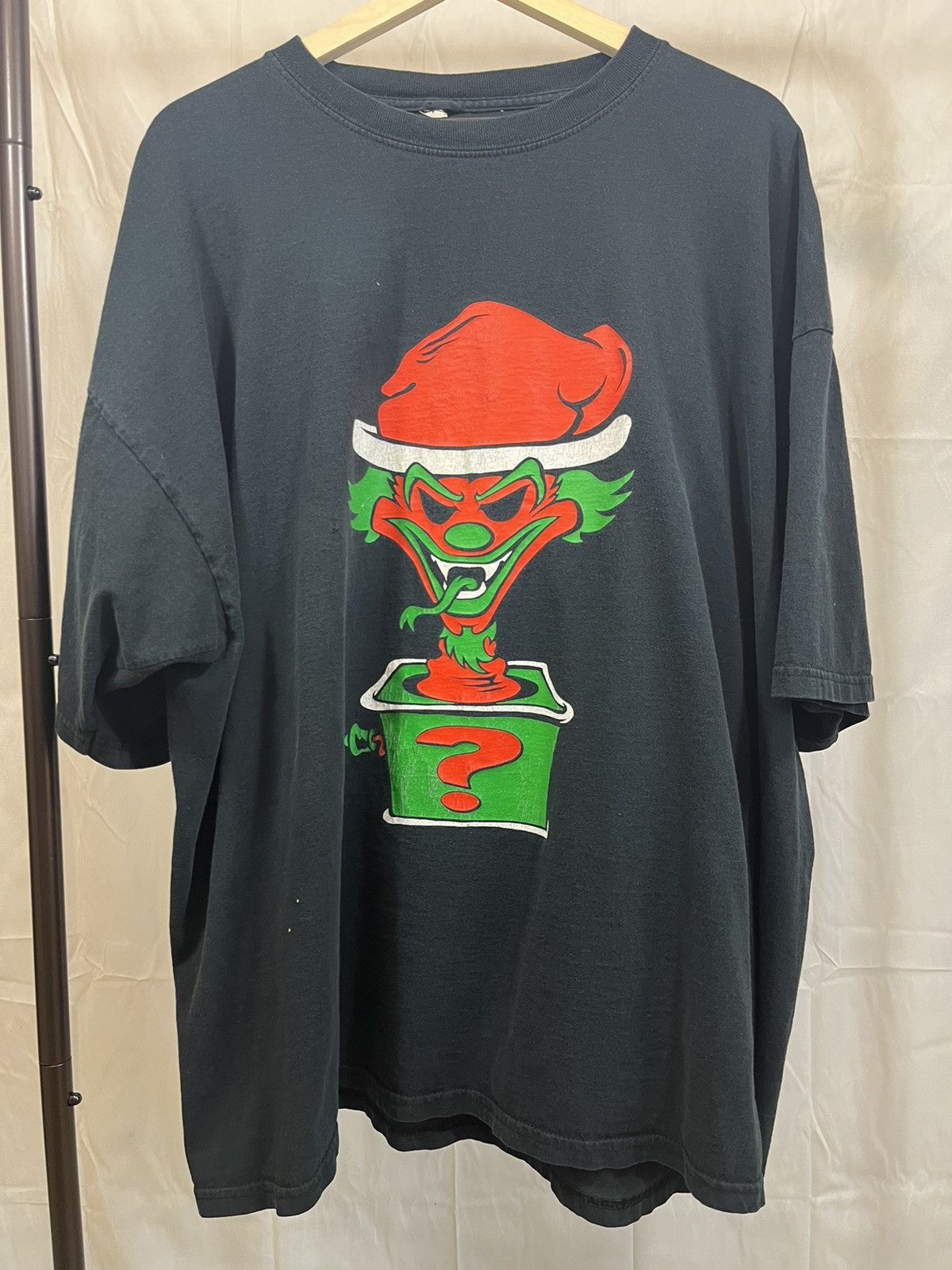 Band Tees ICP INSANE CLOWN POSSE Faded Boxy XXXL Demon Holiday Tee Size US XXL / EU 58 / 5 - 1 Thumbnail