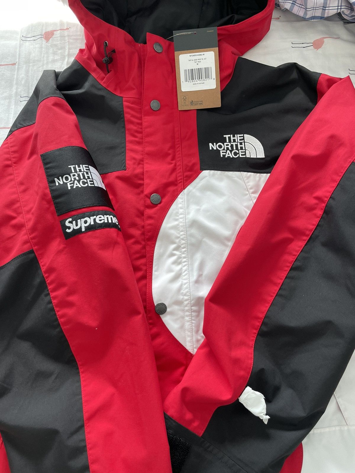 Supreme The North Face S Logo Mountain Jacket Red