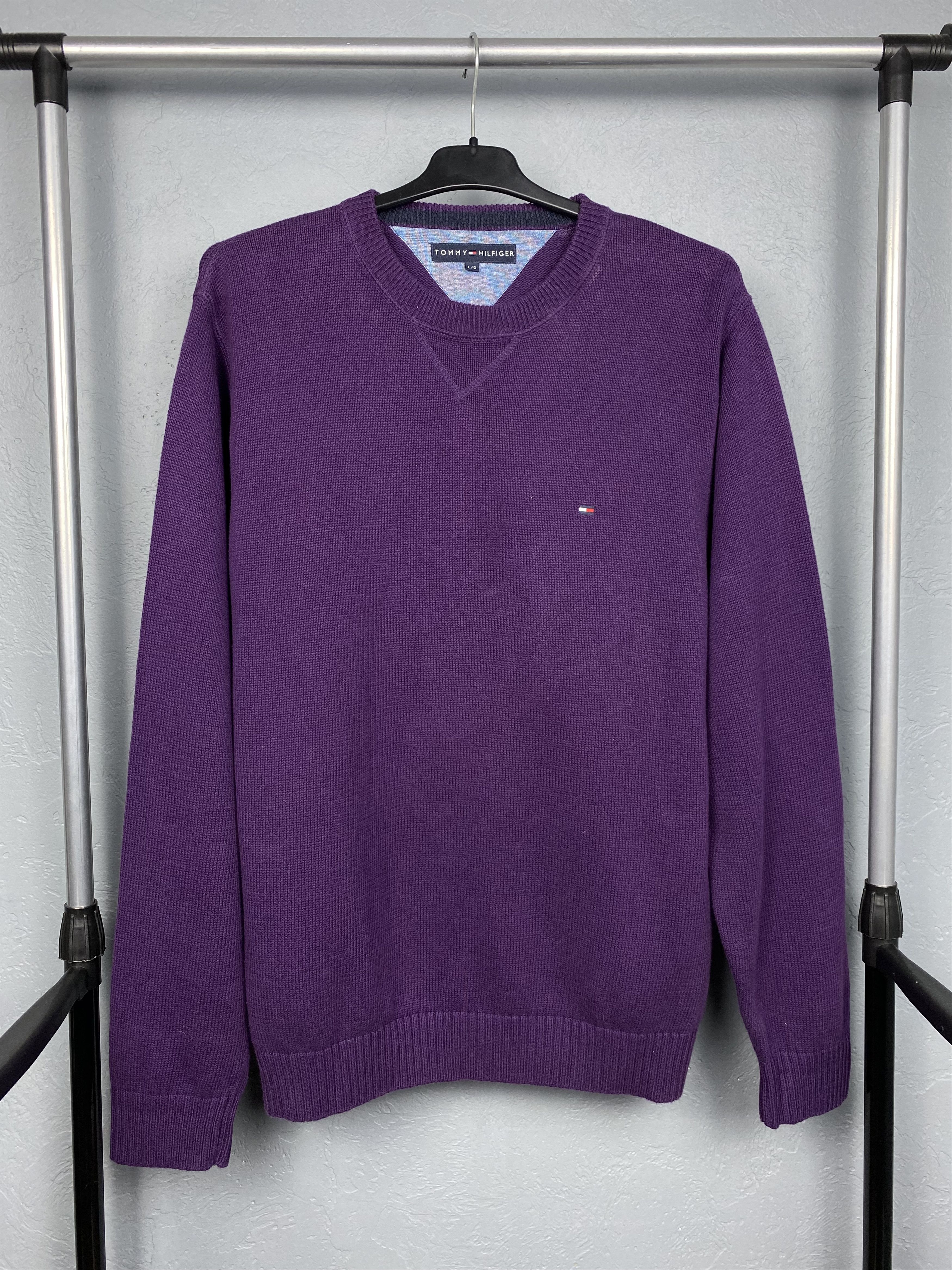 Tommy Hilfiger × Vintage Tommy Hilfiger Vintage Mens Knit Sweater Knitwear Size US L / EU 52-54 / 3 - 1 Thumbnail