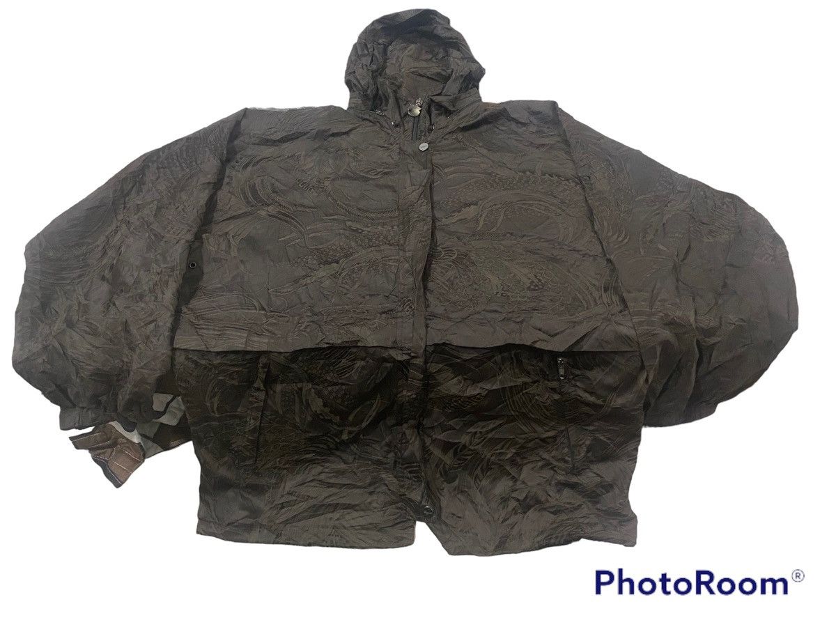 Salvatore Ferragamo RARE VINTAGE SALVATORE FERRAGAMO FLORAL WINDBREAKER JACKET Size US L / EU 52-54 / 3 - 15 Thumbnail