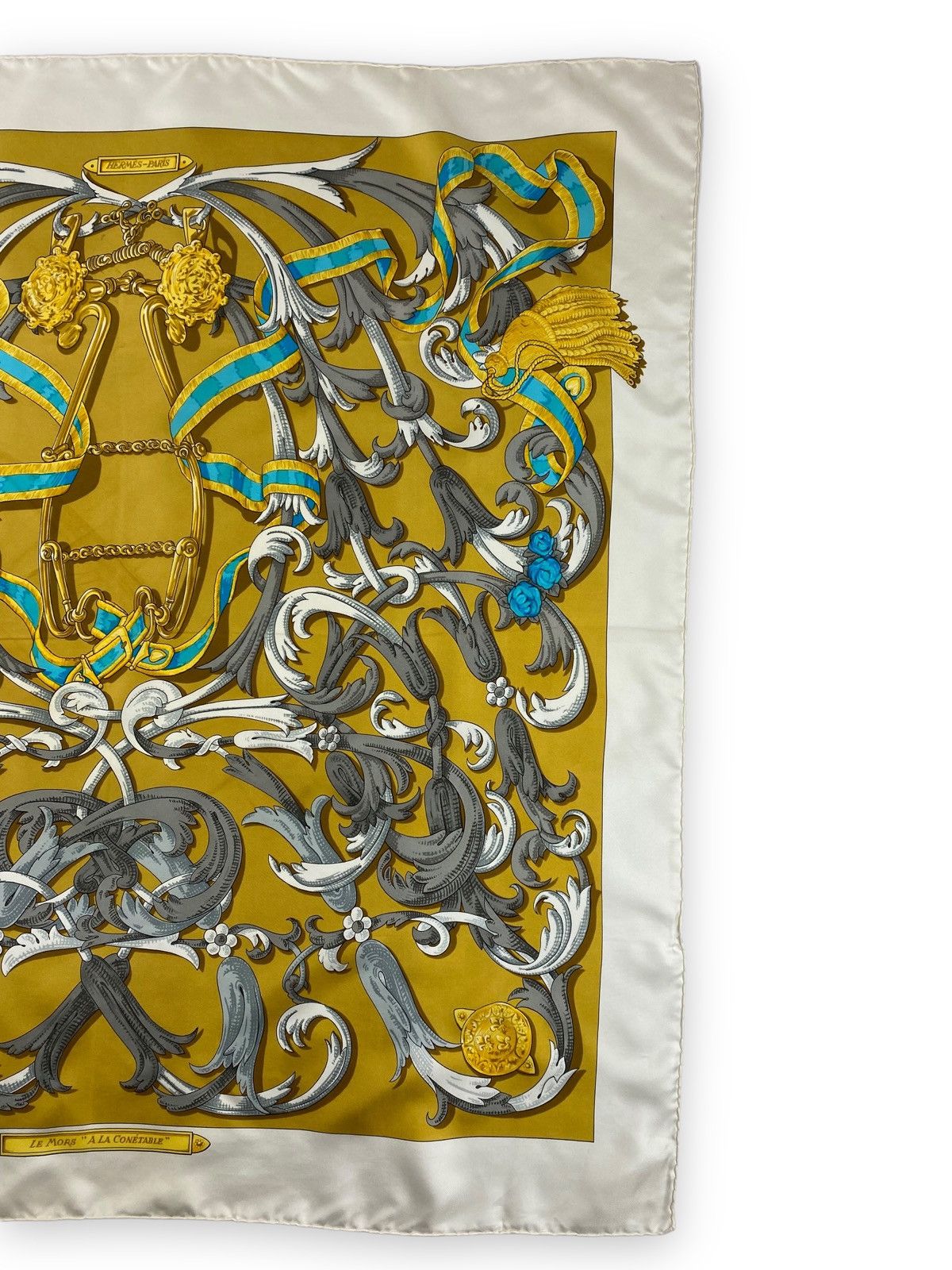 Hermes × Vintage Vintage Rare Hermes Silk Scarf Size ONE SIZE - 3 Thumbnail