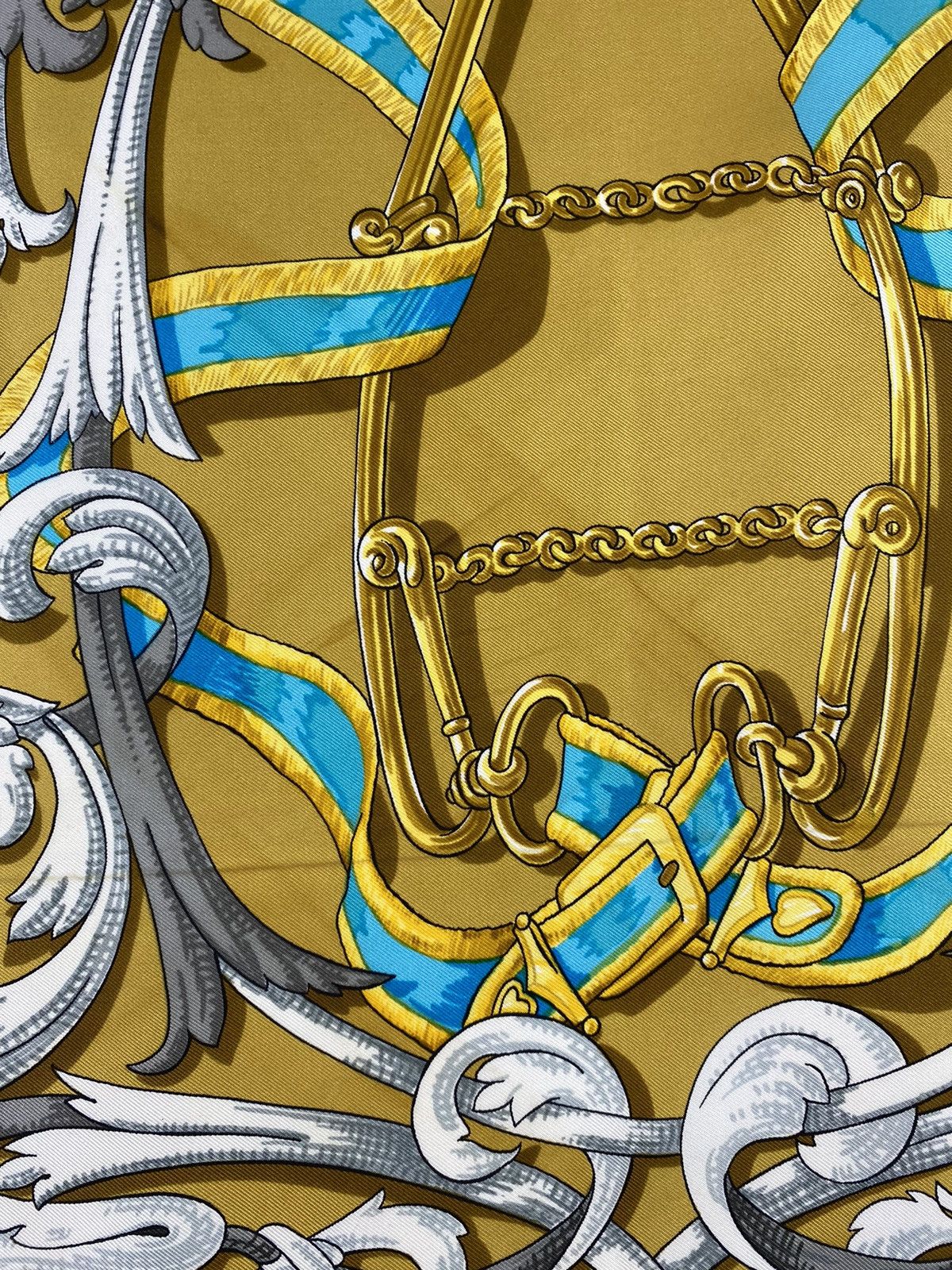 Hermes × Vintage Vintage Rare Hermes Silk Scarf Size ONE SIZE - 15 Thumbnail