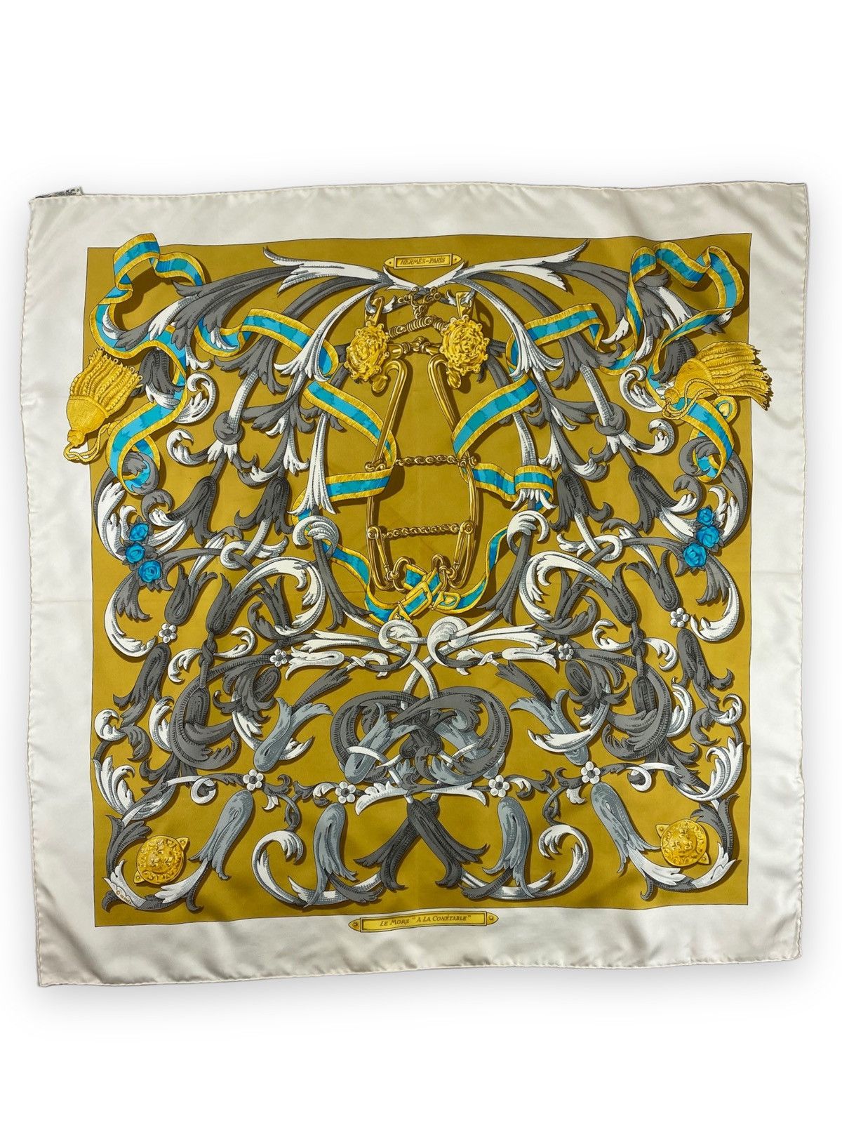 Hermes × Vintage Vintage Rare Hermes Silk Scarf Size ONE SIZE - 2 Thumbnail