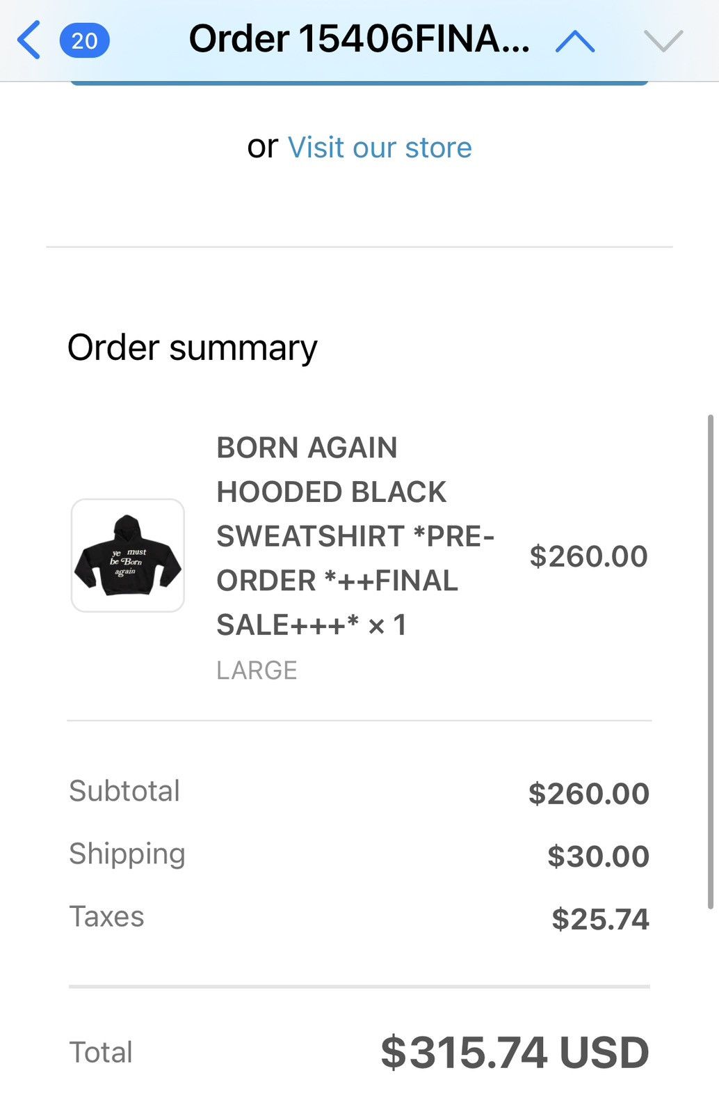 Cactus Plant Flea Market × Kanye West CPFM Ye Must Be Born Again Hoodie Size US L / EU 52-54 / 3 - 10 Thumbnail
