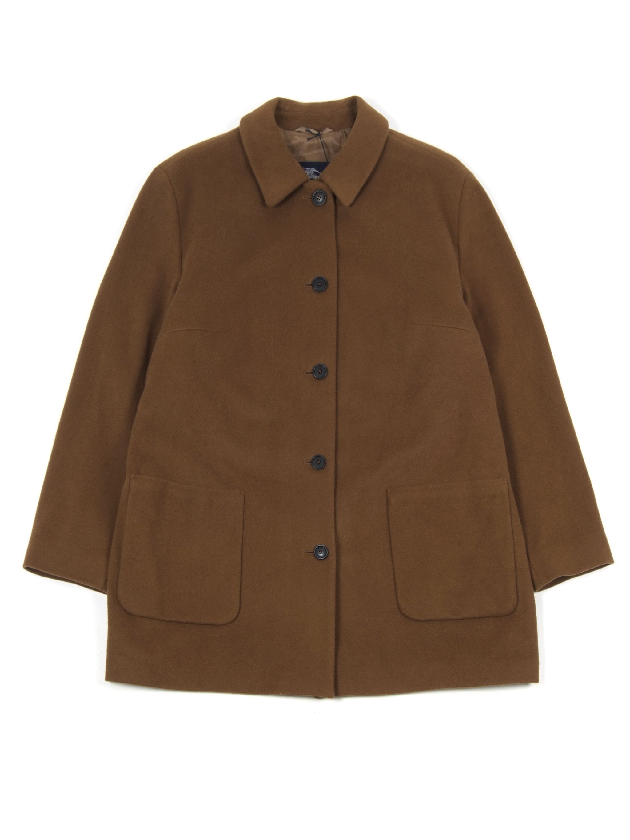 Burberry Burberry Pure Cashmere Overcoat Jacket Size L / US 10 / IT 46 - 1 Thumbnail
