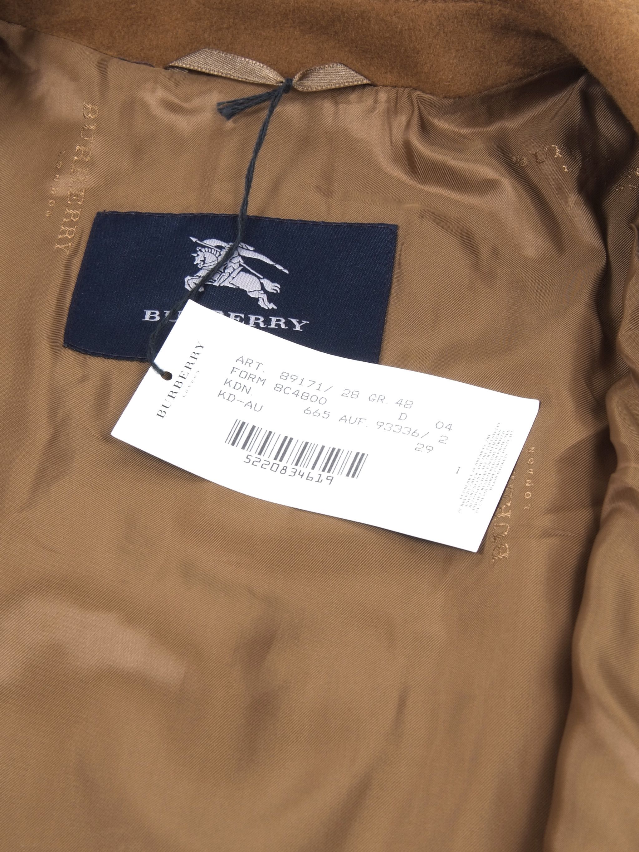 Burberry Burberry Pure Cashmere Overcoat Jacket Size L / US 10 / IT 46 - 10 Thumbnail