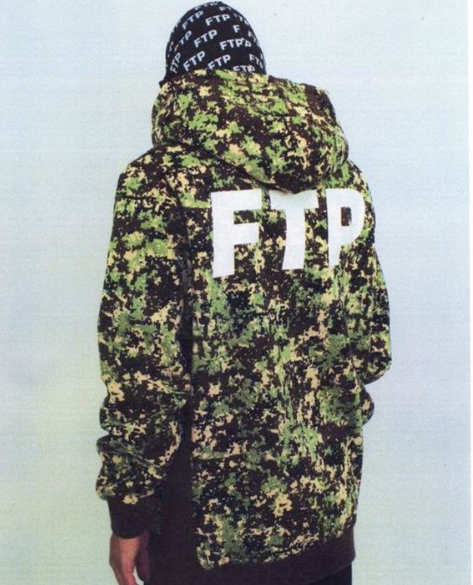 FTP Digital Camo authentic Hoodie NEW