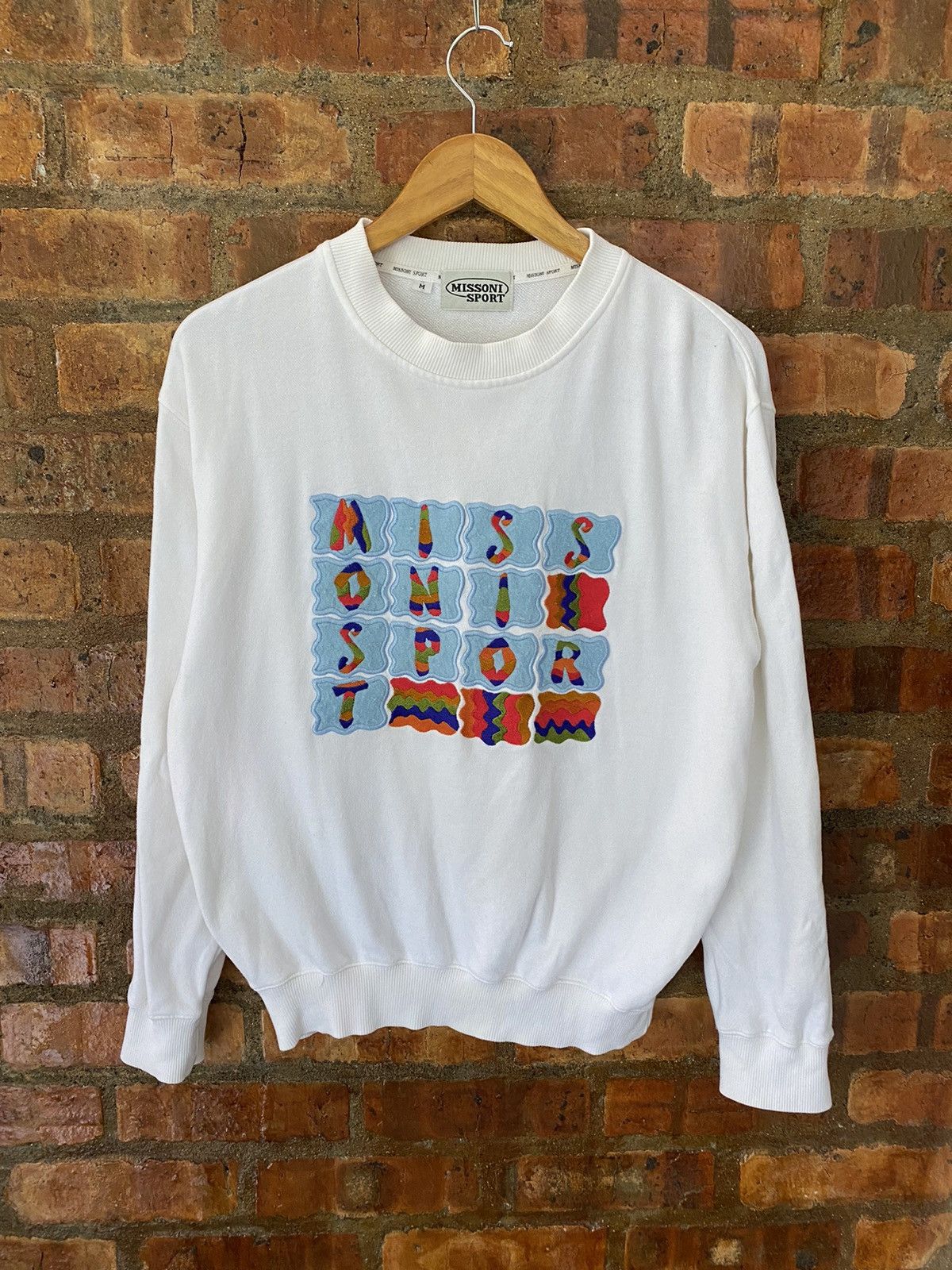 Missoni 90s MISSONI SPORT embroidered logo Size US M / EU 48-50 / 2 - 2 Thumbnail