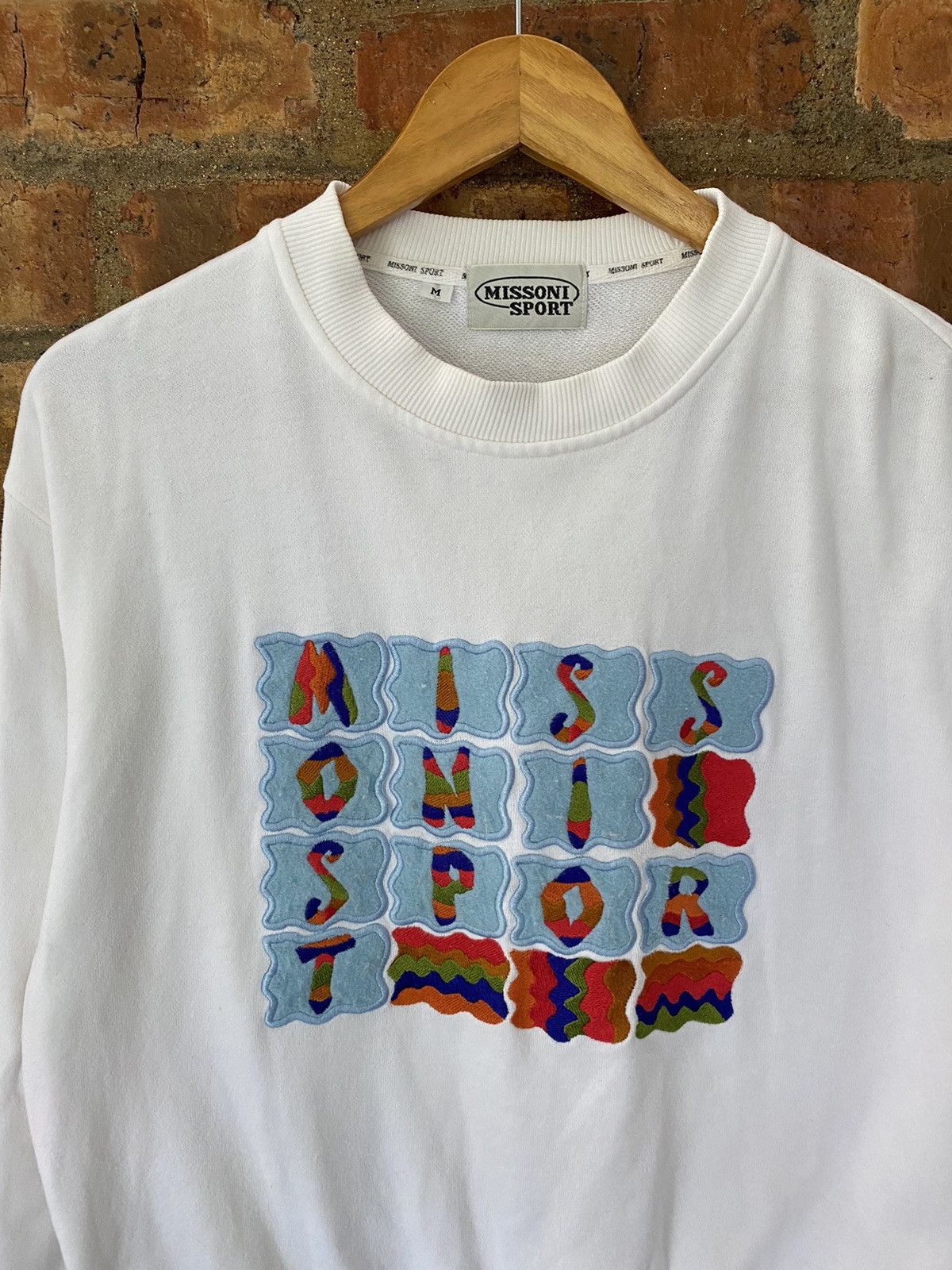 Missoni 90s MISSONI SPORT embroidered logo Size US M / EU 48-50 / 2 - 3 Thumbnail
