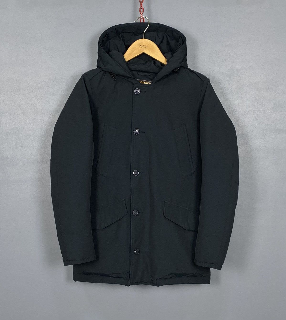 Woolrich Luxury Arctic Down Feather Parka Jacket Hooded Coat