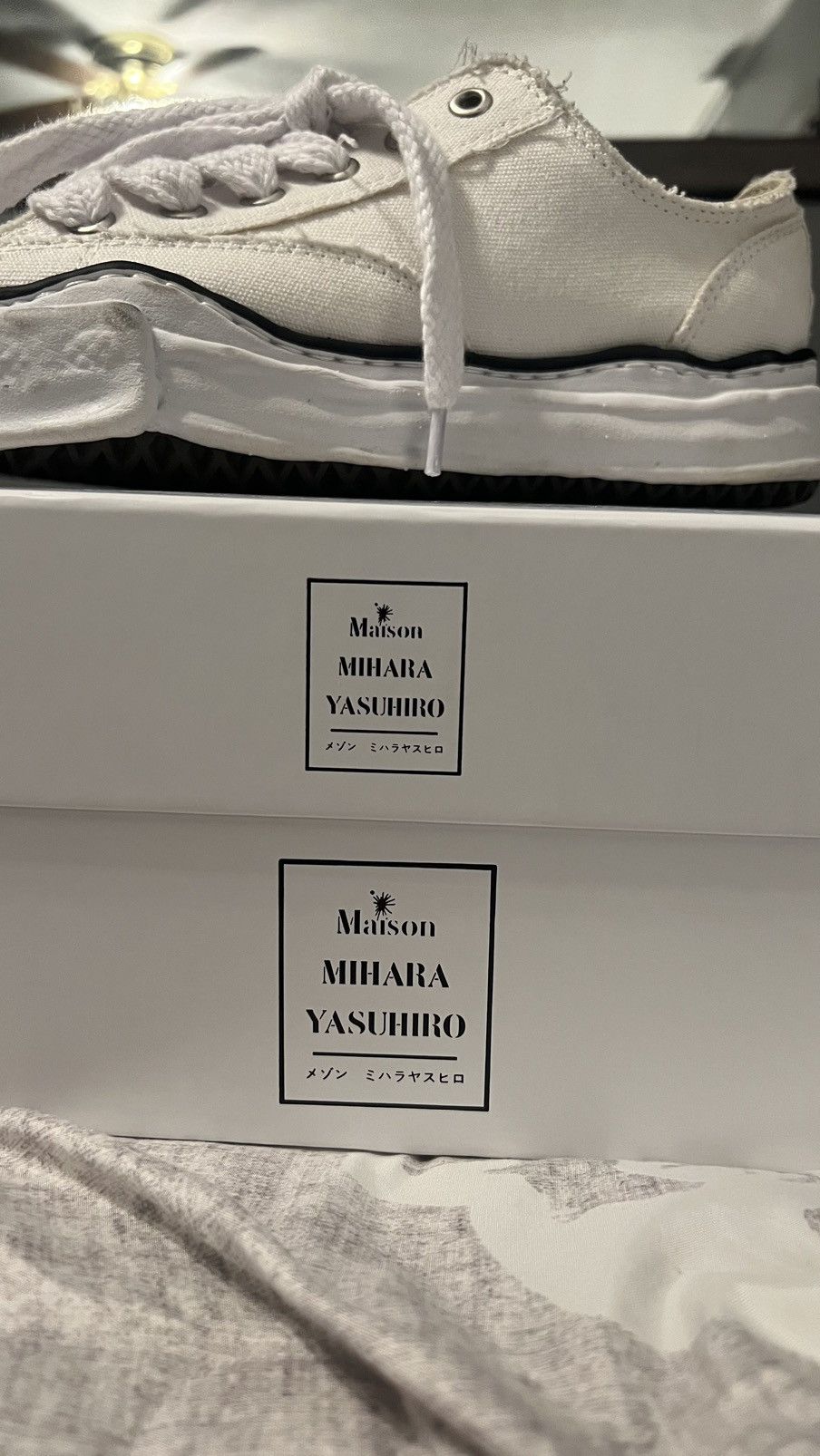 Maison MIHARA YASUHIRO Maison Mihara Yasuhiro Original Sole Canvas Low Sneaker UK 8 Size US 9 / EU 42 - 7 Thumbnail