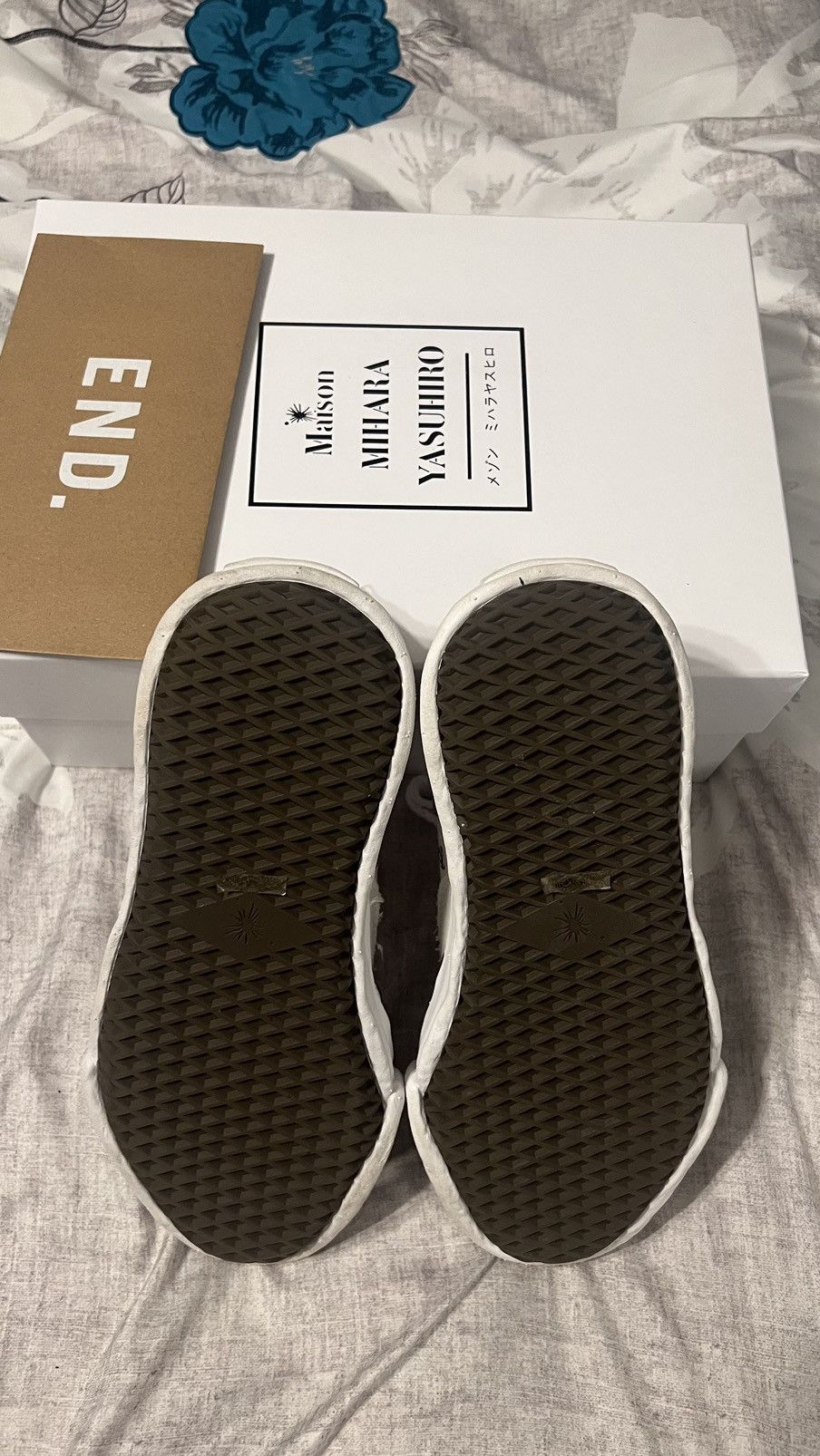 Maison MIHARA YASUHIRO Maison Mihara Yasuhiro Original Sole Canvas Low Sneaker UK 8 Size US 9 / EU 42 - 4 Thumbnail