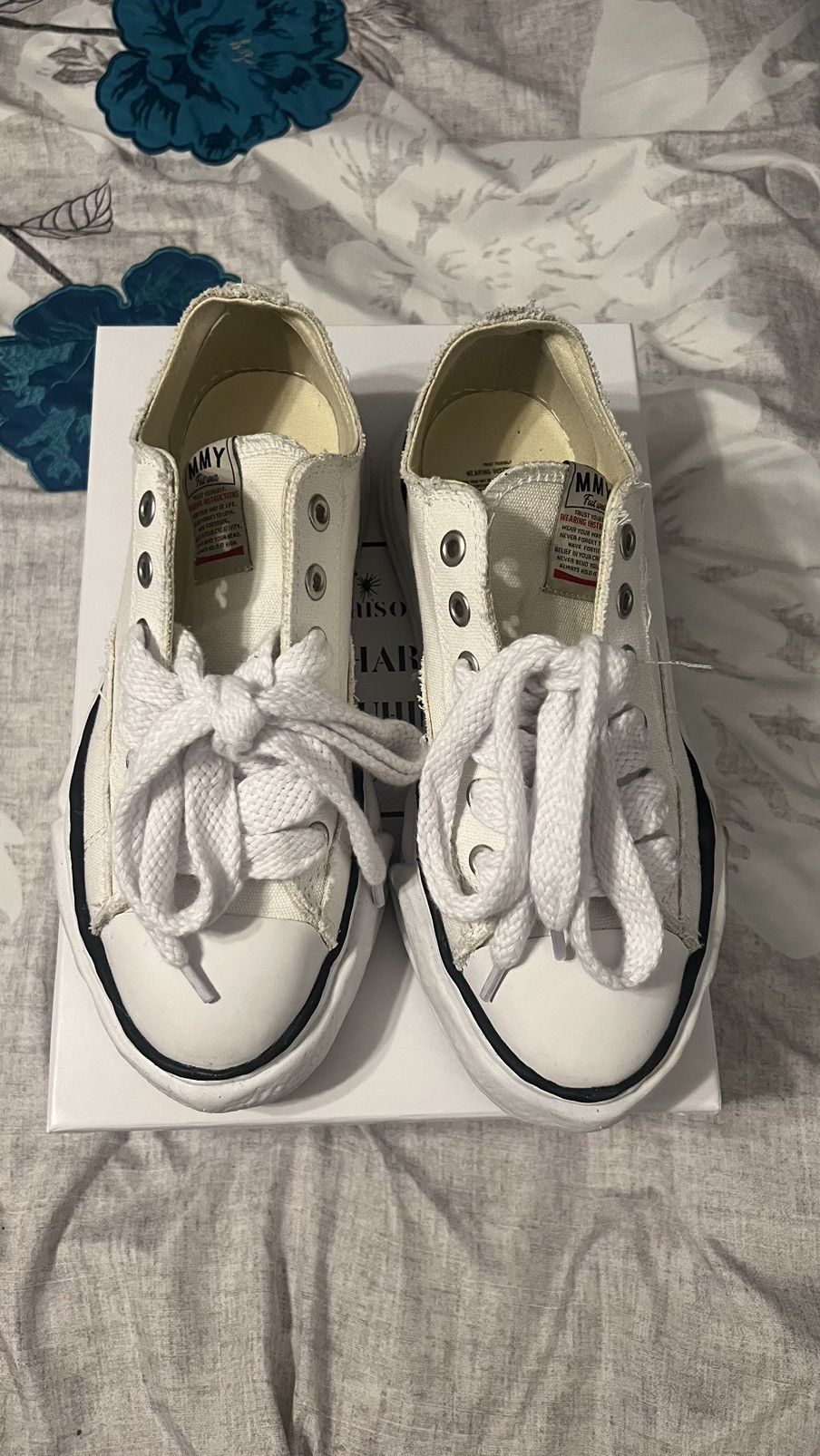 Maison MIHARA YASUHIRO Maison Mihara Yasuhiro Original Sole Canvas Low Sneaker UK 8 Size US 9 / EU 42 - 2 Thumbnail