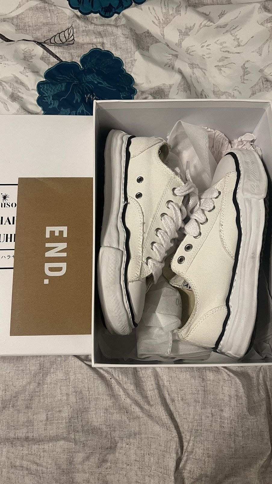 Maison MIHARA YASUHIRO Maison Mihara Yasuhiro Original Sole Canvas Low Sneaker UK 8 Size US 9 / EU 42 - 3 Thumbnail