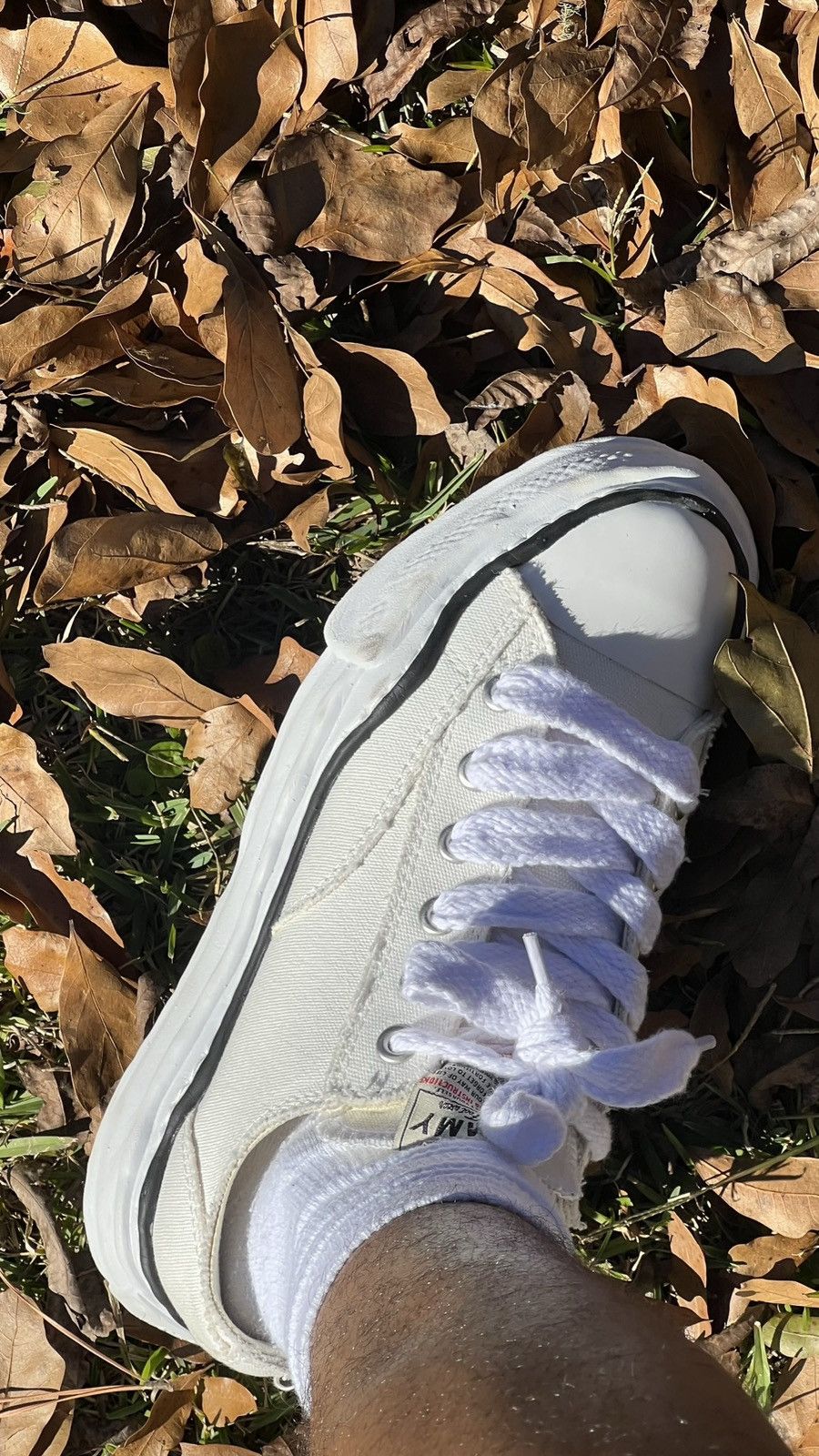 Maison MIHARA YASUHIRO Maison Mihara Yasuhiro Original Sole Canvas Low Sneaker UK 8 Size US 9 / EU 42 - 10 Thumbnail