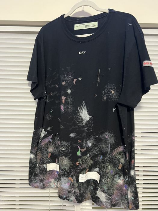 Off white shop galaxy tee sizing