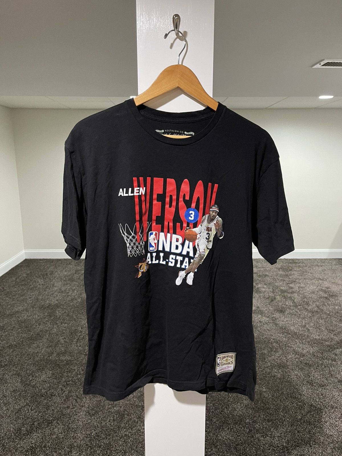 Mitchell & Ness Mitchell & Ness NBA Philadelphia 76ers Allen Iverson Black T Size US L / EU 52-54 / 3 - 3 Thumbnail