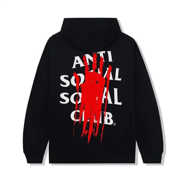 Anti social social club Imprint black hoodie
