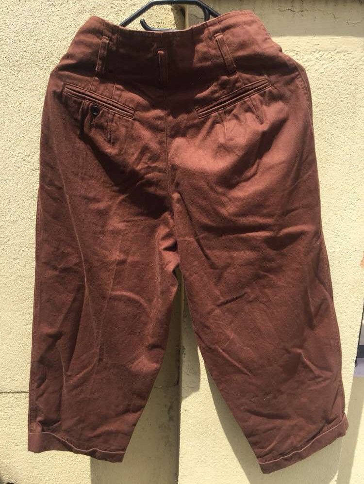 Hai Sporting Gear × Issey Miyake Vintage Archives Issey Miyake Cropped Baggy Pants Size US 26 / EU 42 - 3 Thumbnail